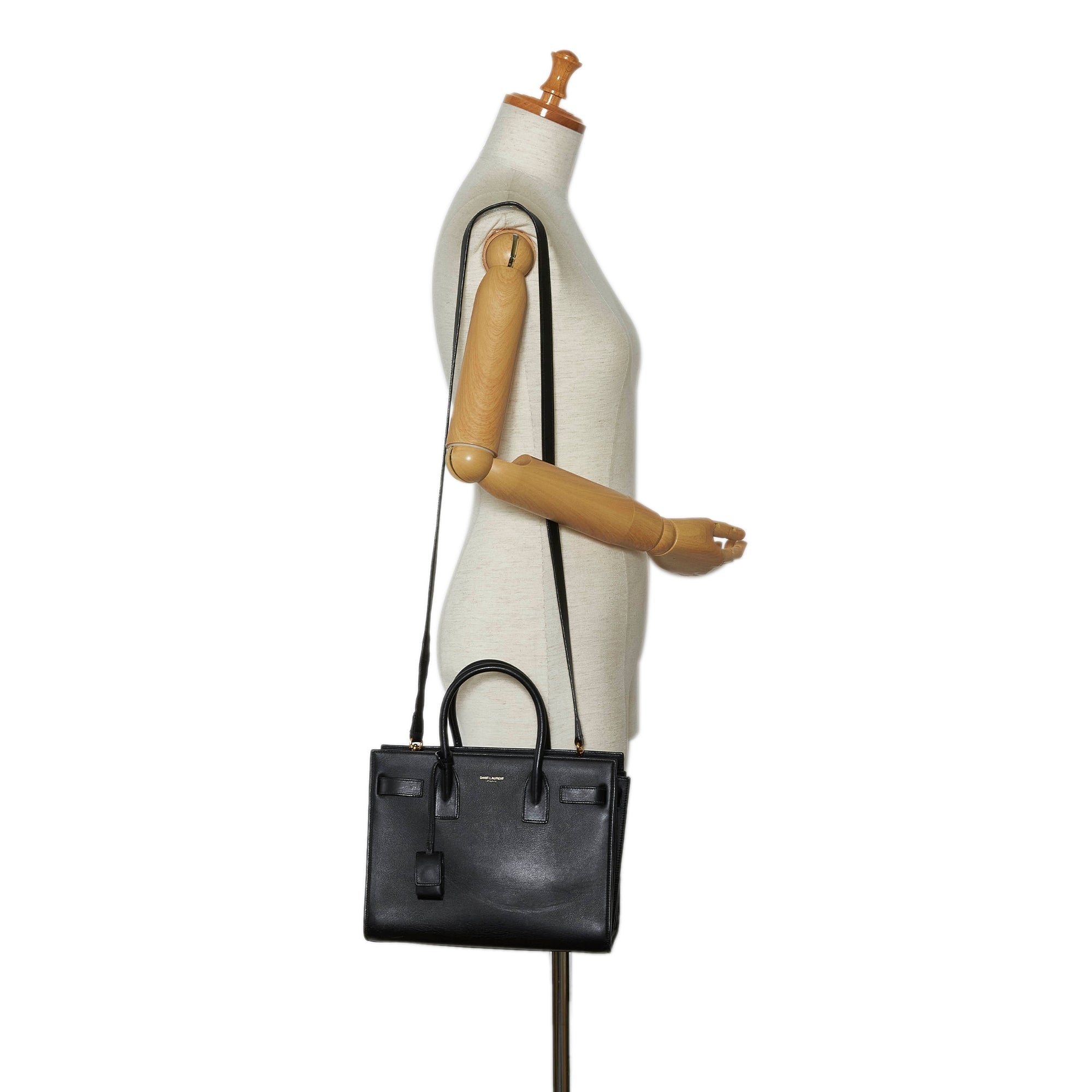 SAINT LAURENT Baby Sac De Jour Satchel