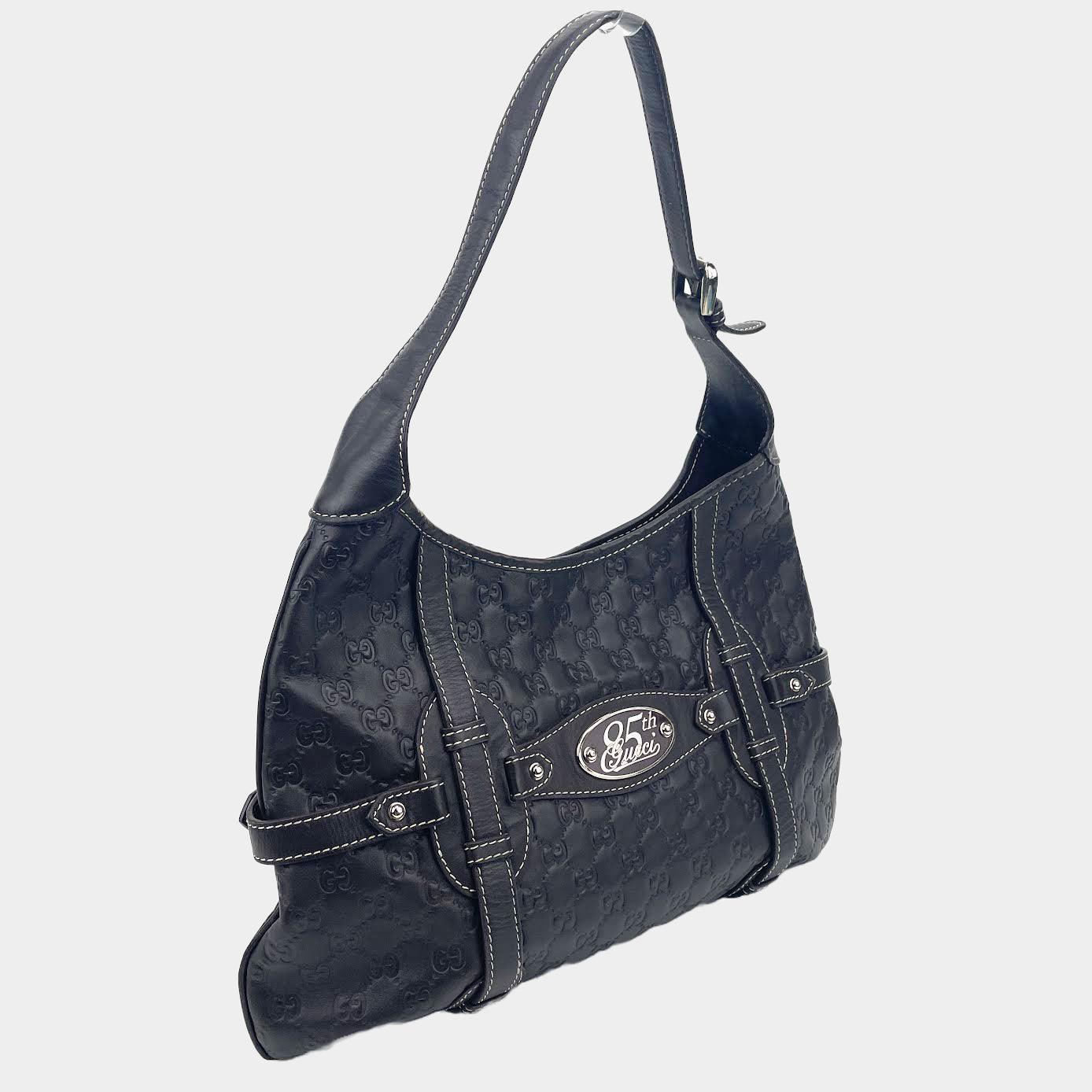 GUCCI 85th Anniversary GG Signature Horsebit Hobo- OUTLET ITEM FINAL SALE