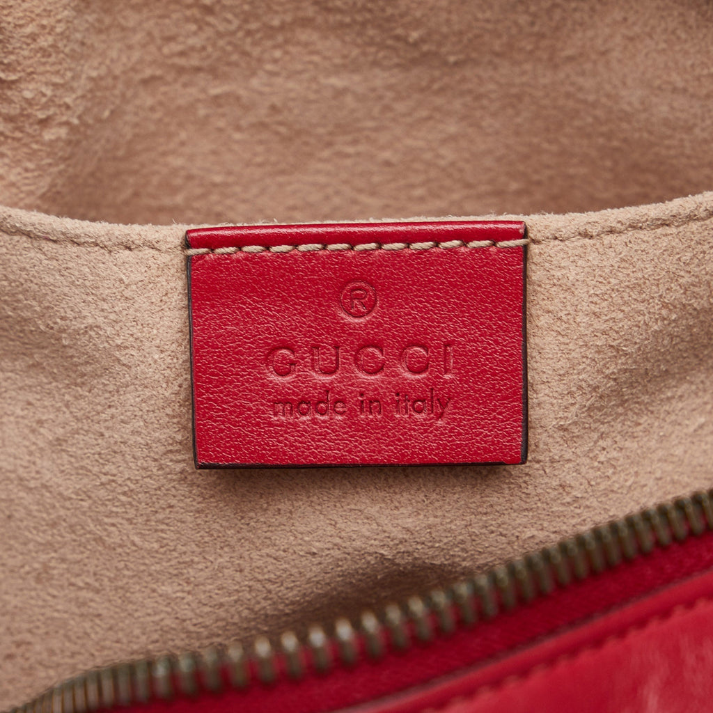 Gucci GG Marmont Red Matelassé Leather