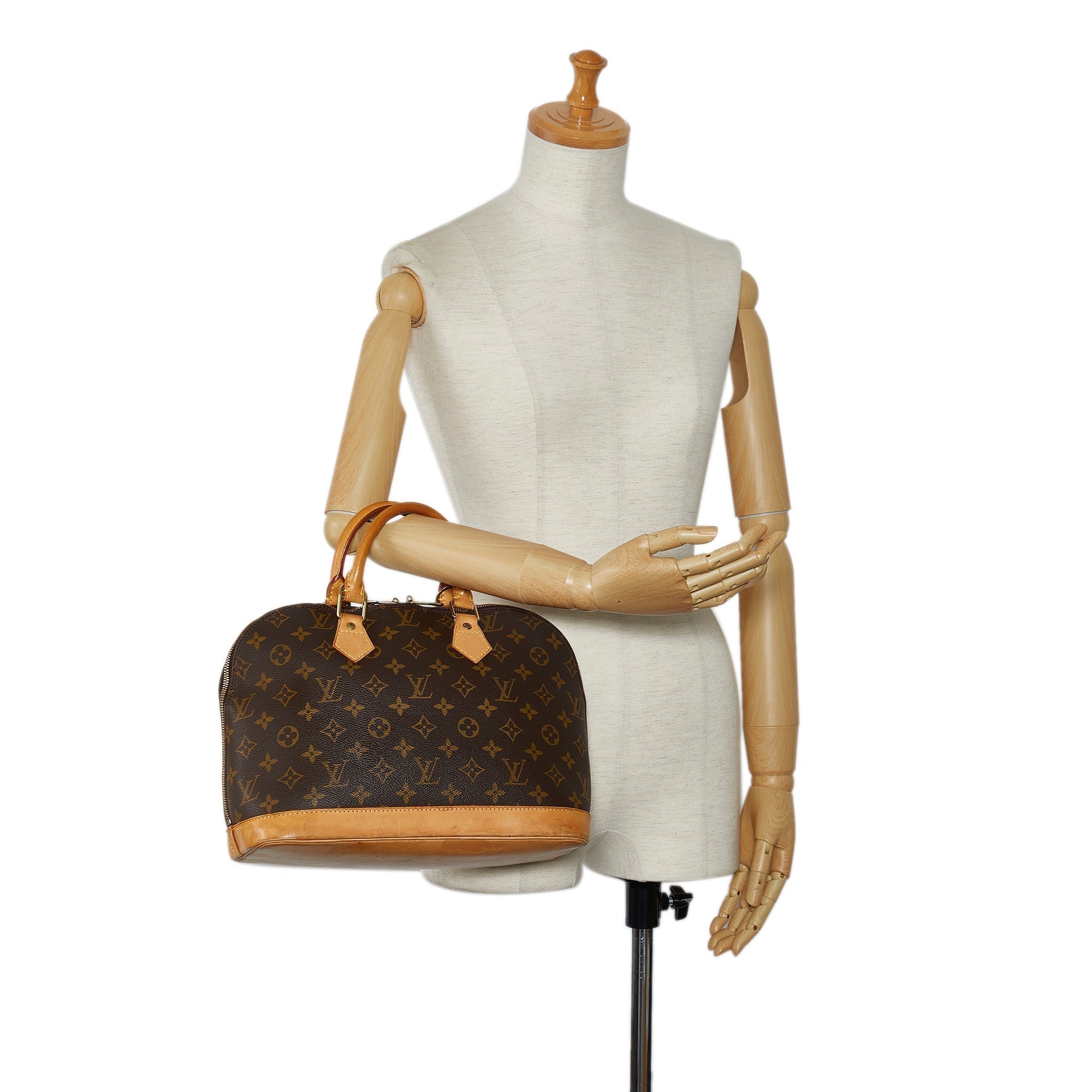 LOUIS VUITTON Monogram Alma PM Handbag