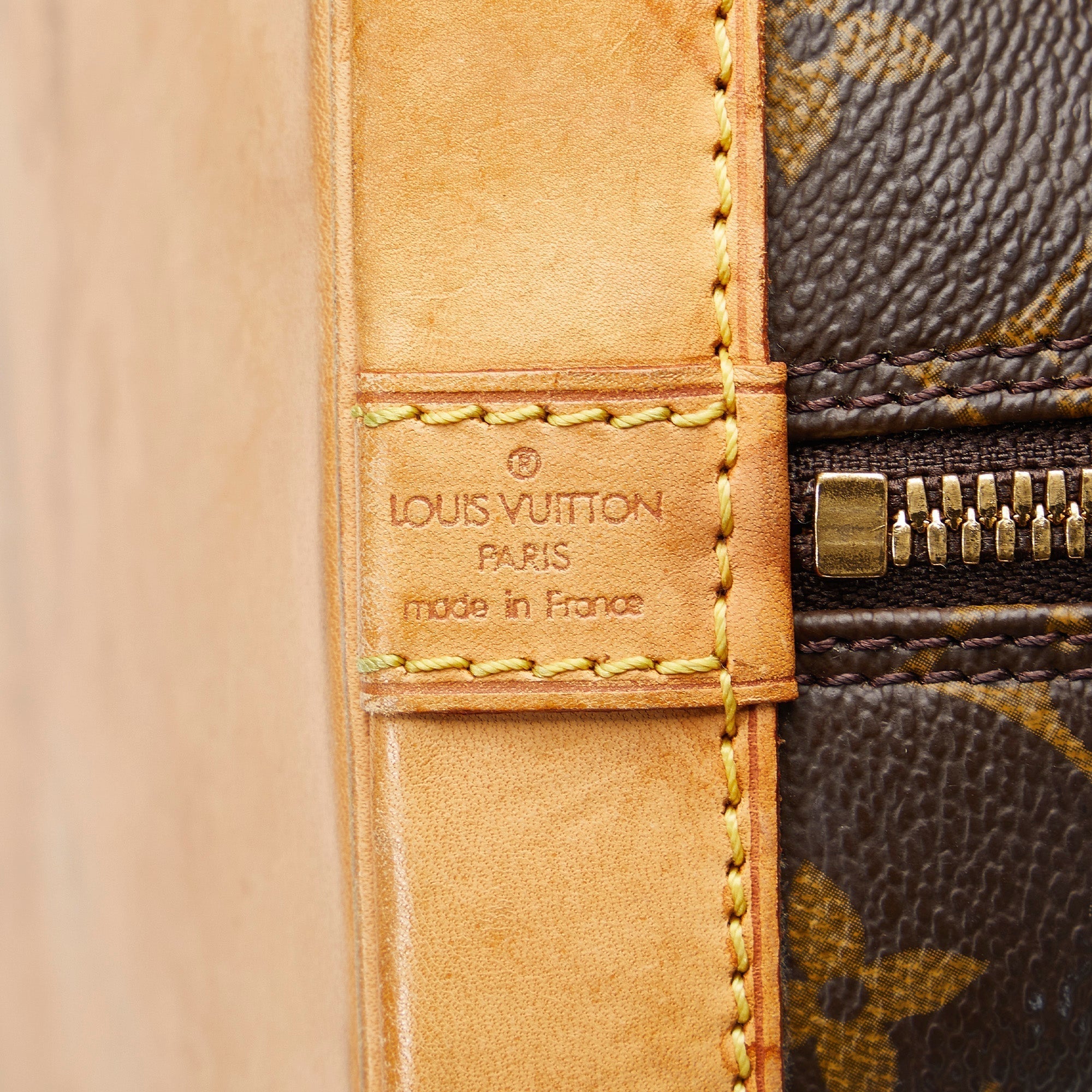 LOUIS VUITTON Monogram Alma PM Handbag