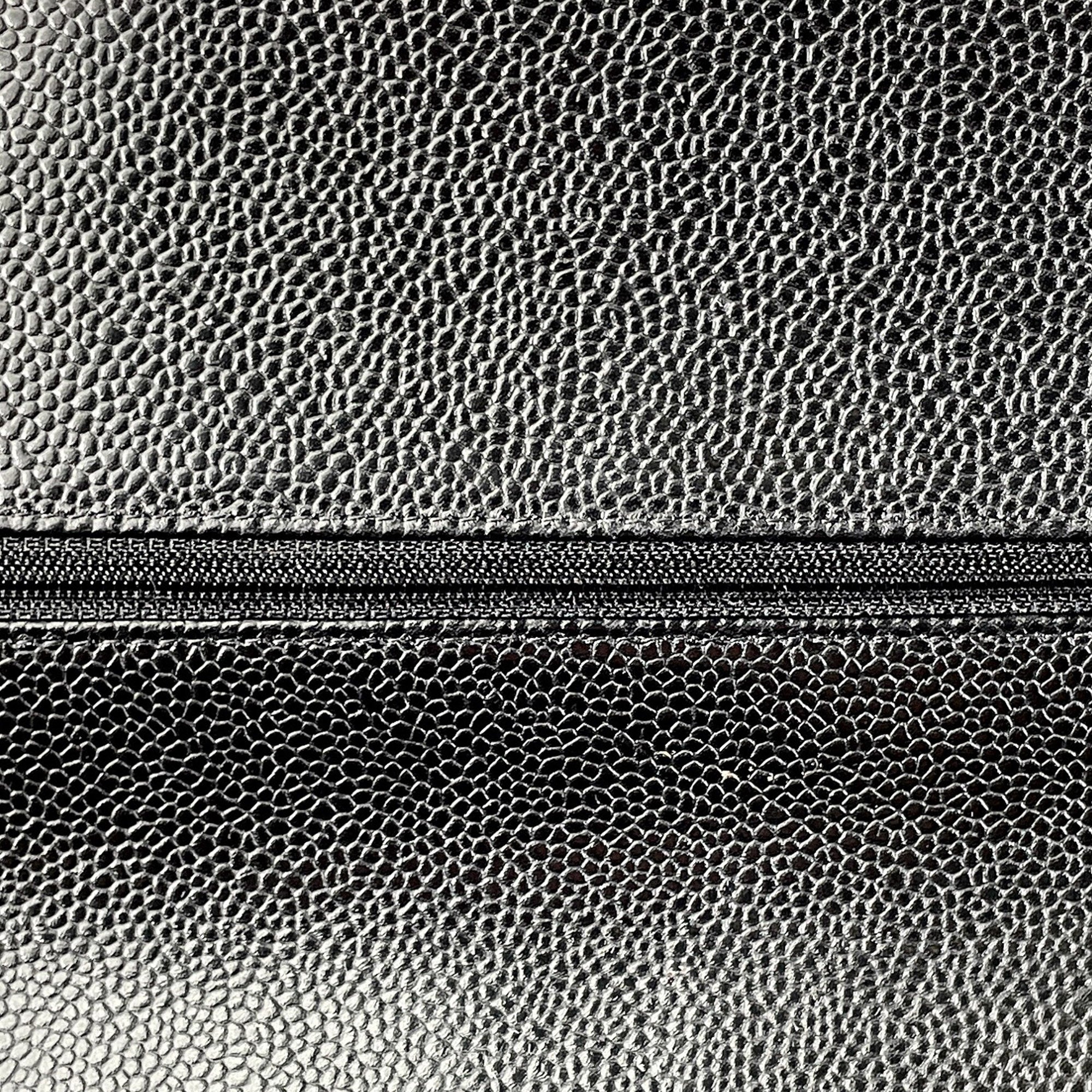 CHANEL Jumbo Classic Caviar Double Flap Shoulder Bag