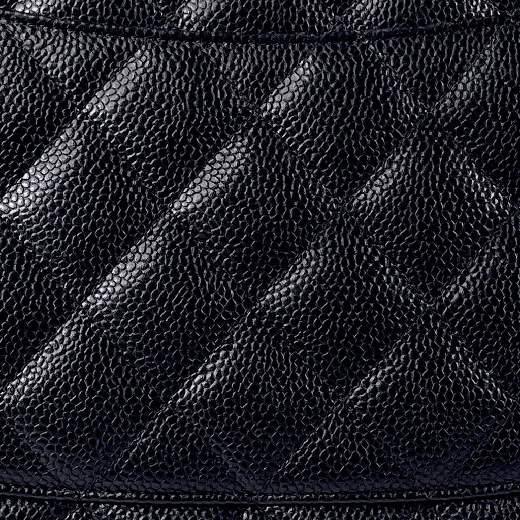CHANEL Jumbo Classic Caviar Double Flap Shoulder Bag