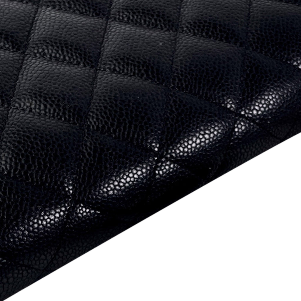 CHANEL Jumbo Classic Caviar Double Flap Shoulder Bag