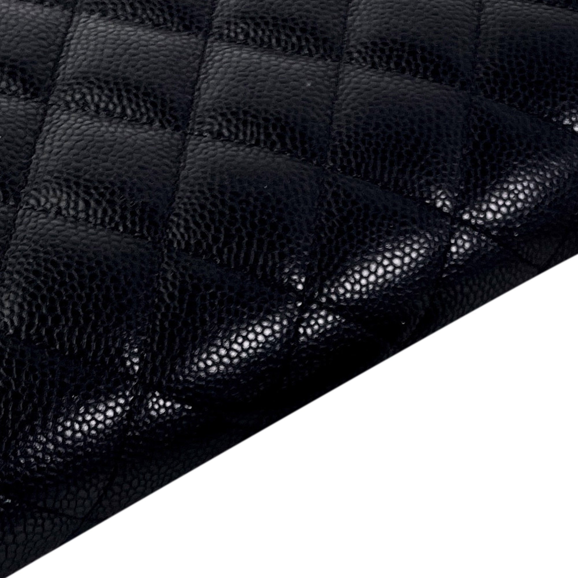 CHANEL Jumbo Classic Caviar Double Flap Shoulder Bag