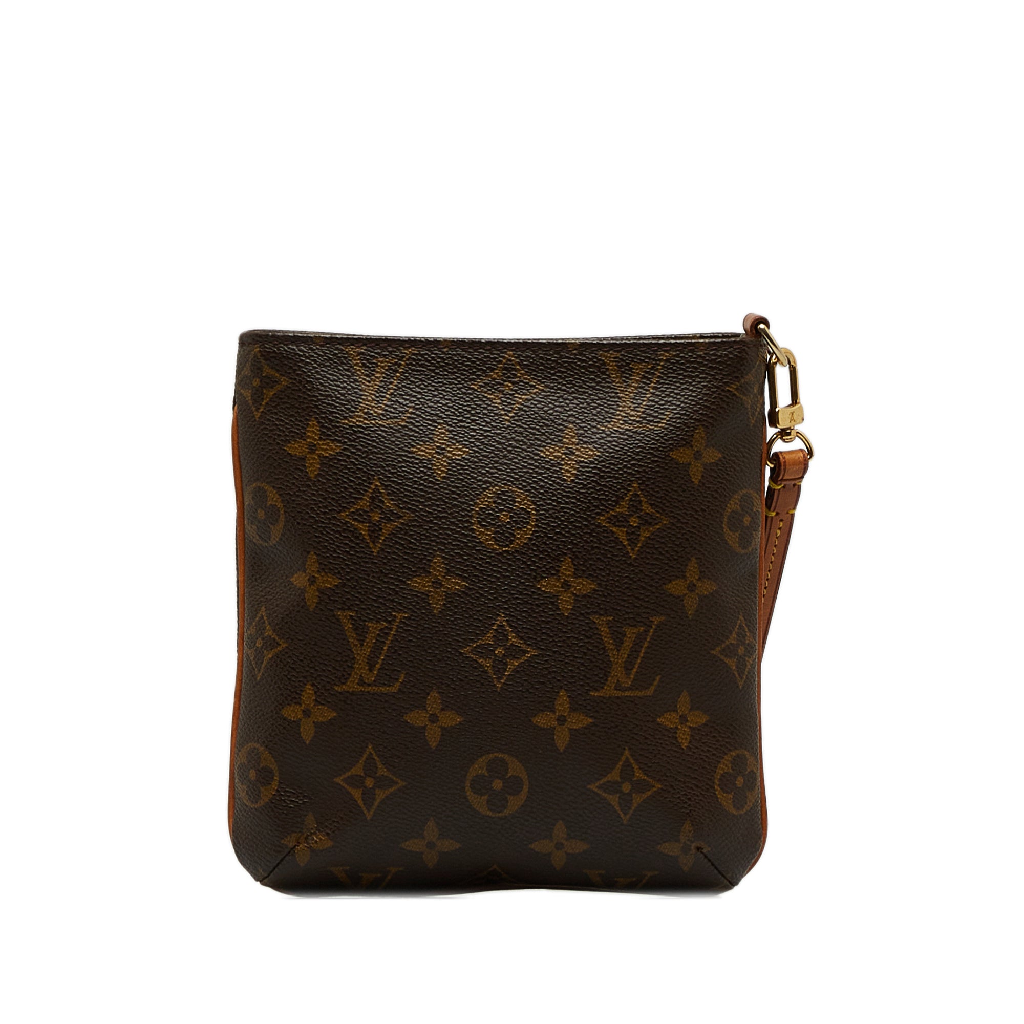 LOUIS VUITTON Monogram Partition Clutch Bag