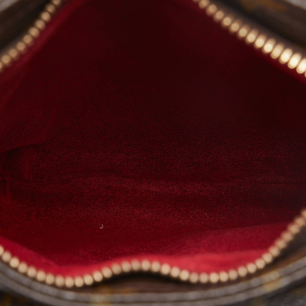 LOUIS VUITTON Monogram Partition Clutch Bag