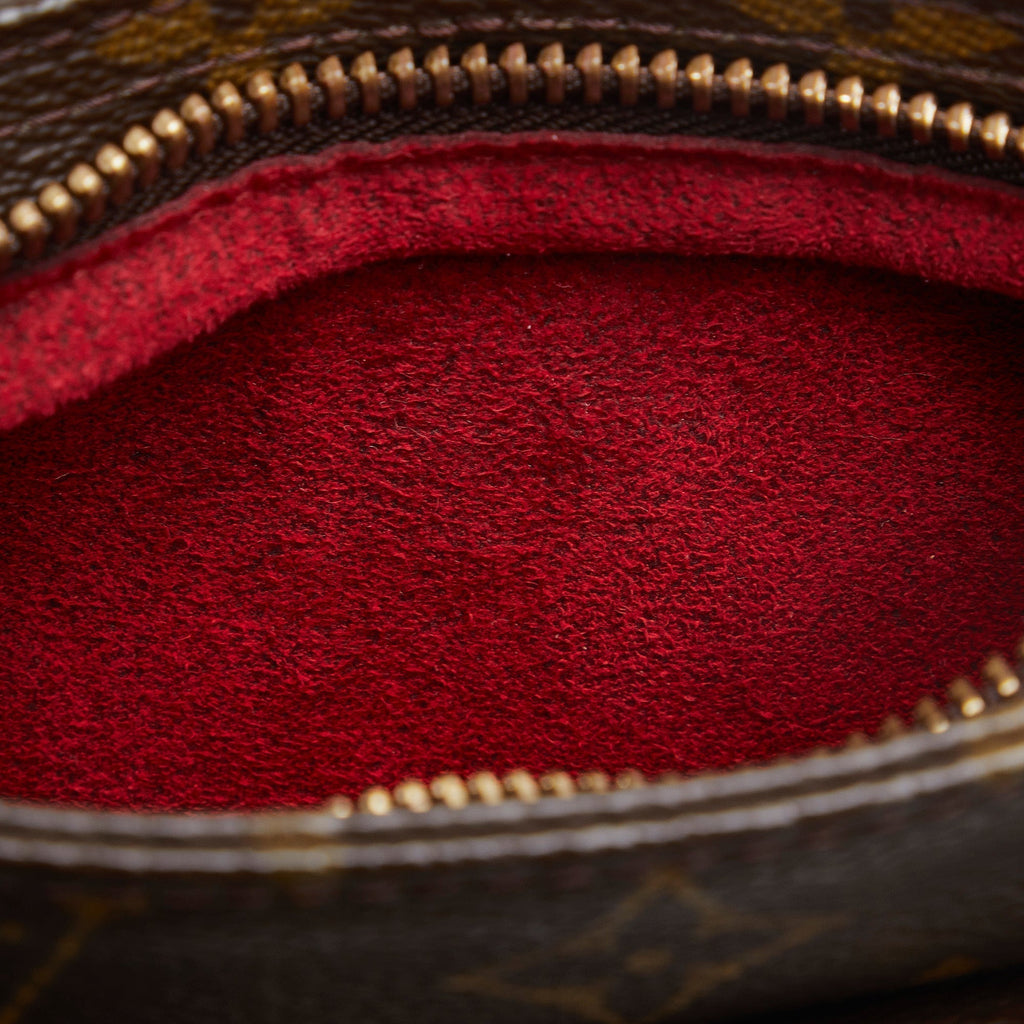 LOUIS VUITTON Monogram Partition Clutch Bag