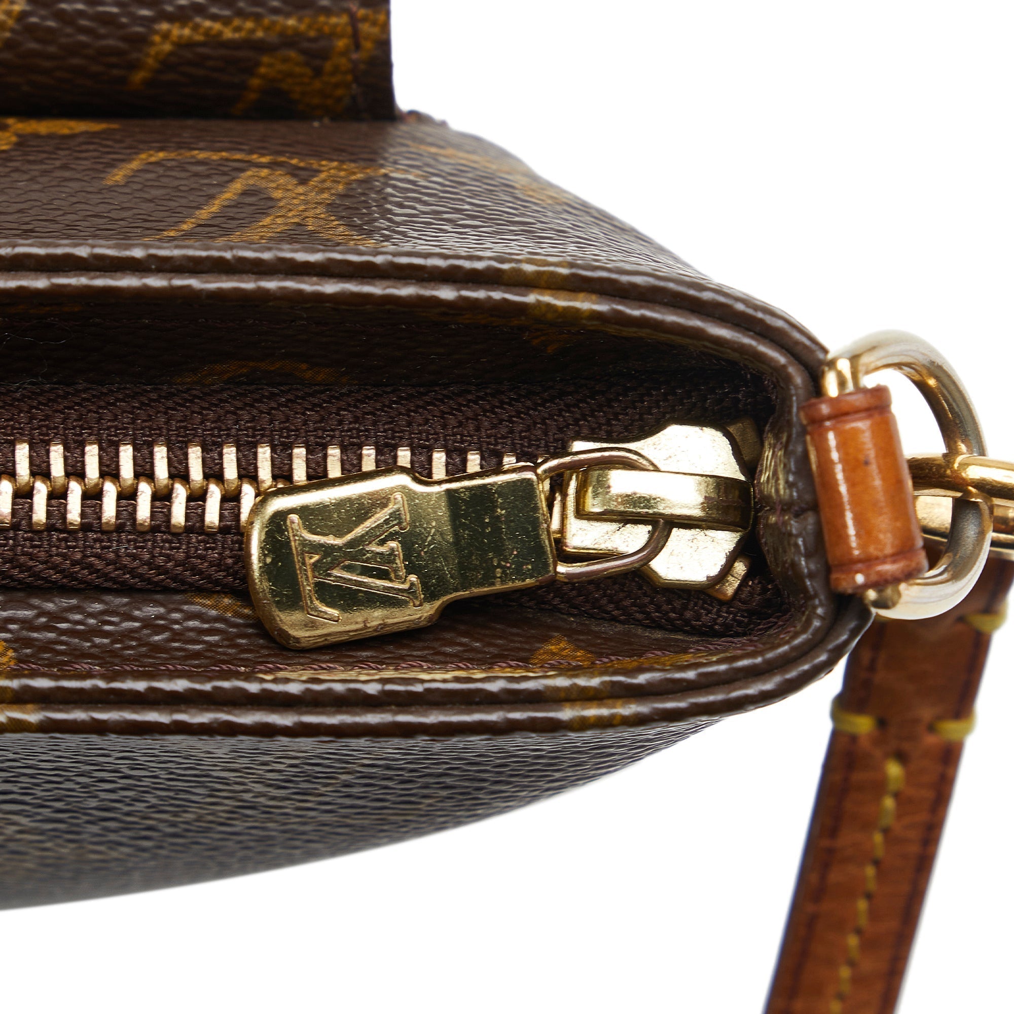 LOUIS VUITTON Monogram Partition Clutch Bag