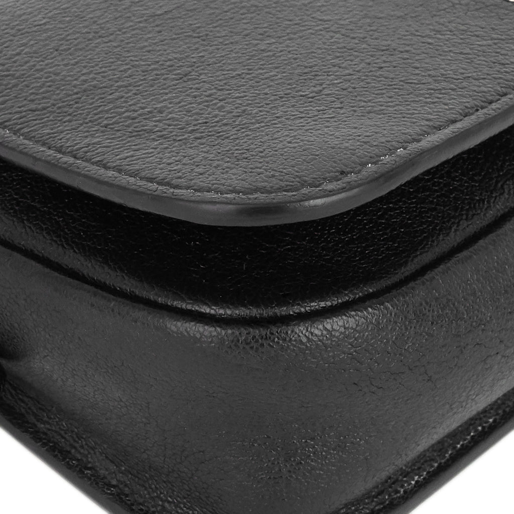 SAINT LAURENT Charlotte Toy Lambskin Leather Messenger Bag