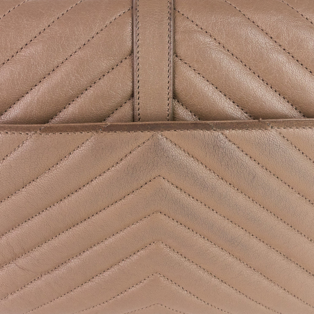 SAINT LAURENT Monogram College Medium Matalasse Calfskin Bag