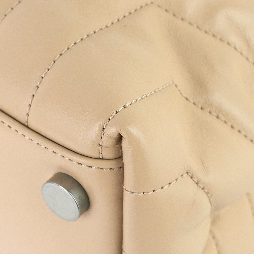 SAINT LAURENT Loulou Large Calfskin Tote Bag