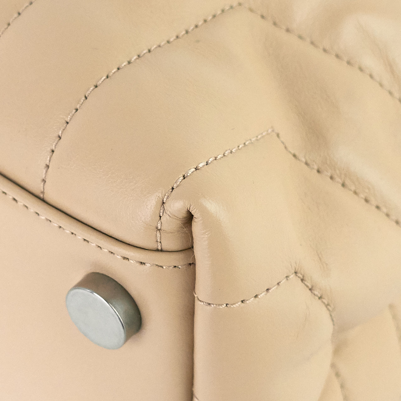 SAINT LAURENT Loulou Large Calfskin Tote Bag