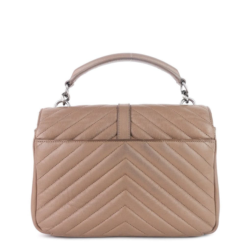 SAINT LAURENT Monogram College Medium Matalasse Calfskin Bag