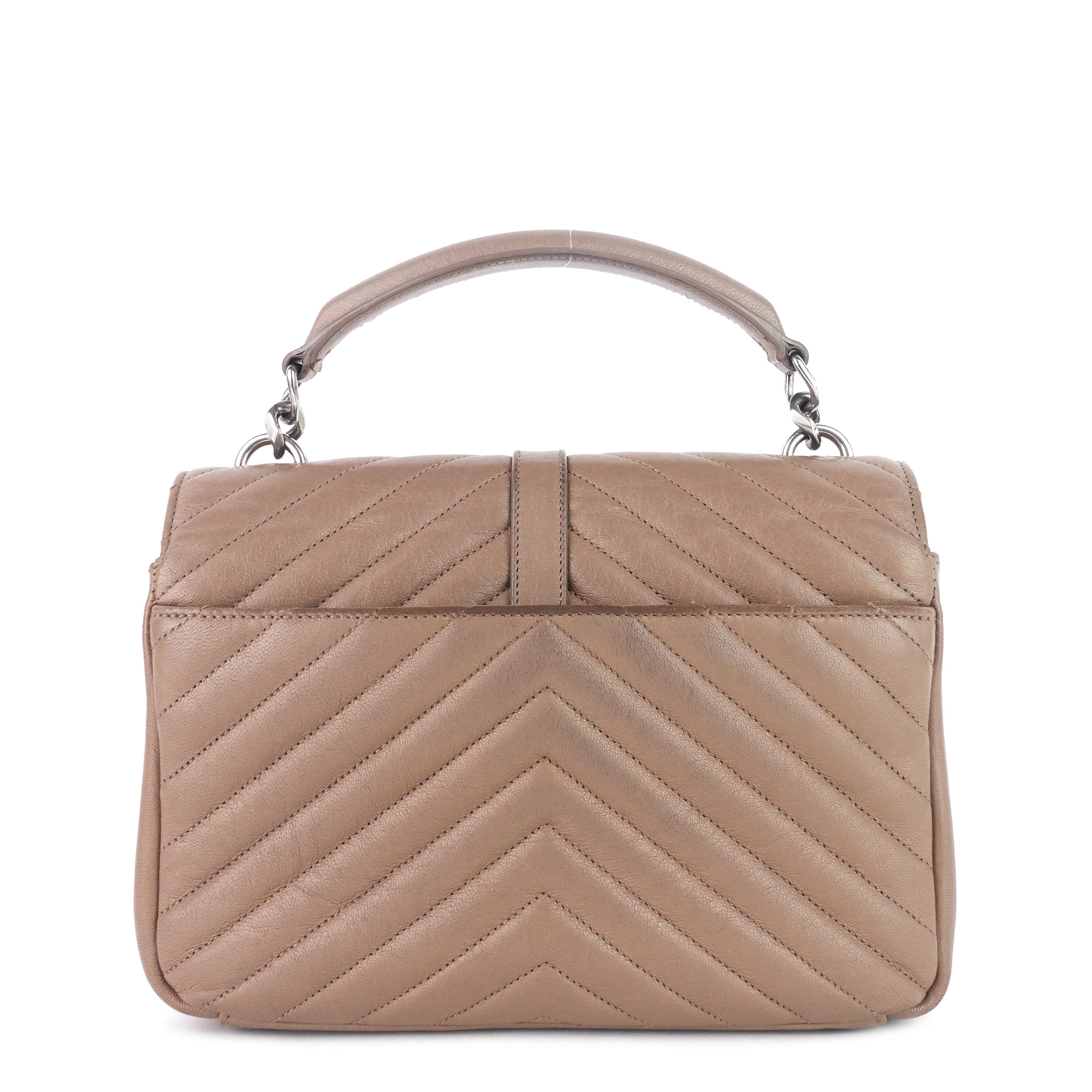 SAINT LAURENT Monogram College Medium Matalasse Calfskin Bag