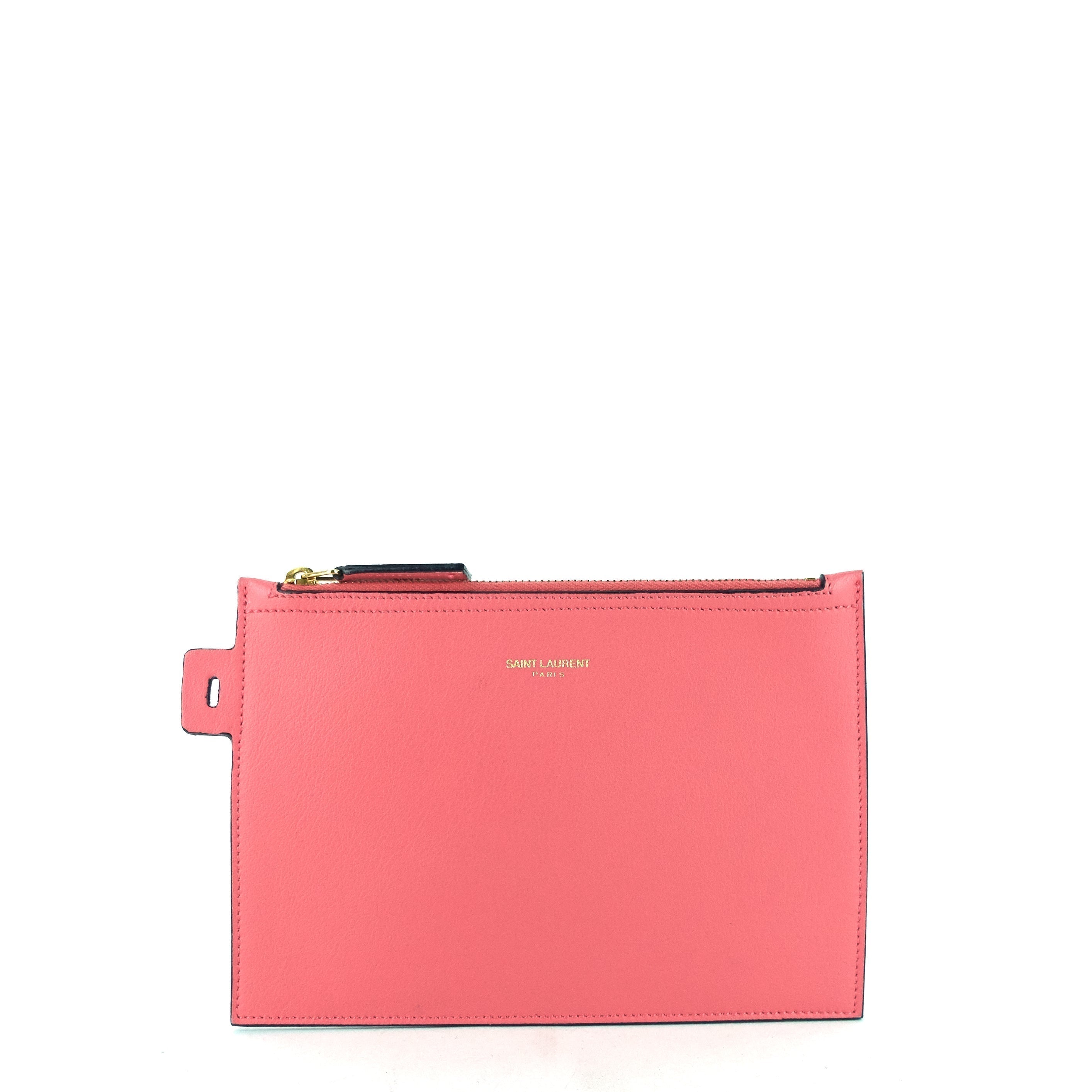 SAINT LAURENT East West Supple Calfskin Shopping Bag