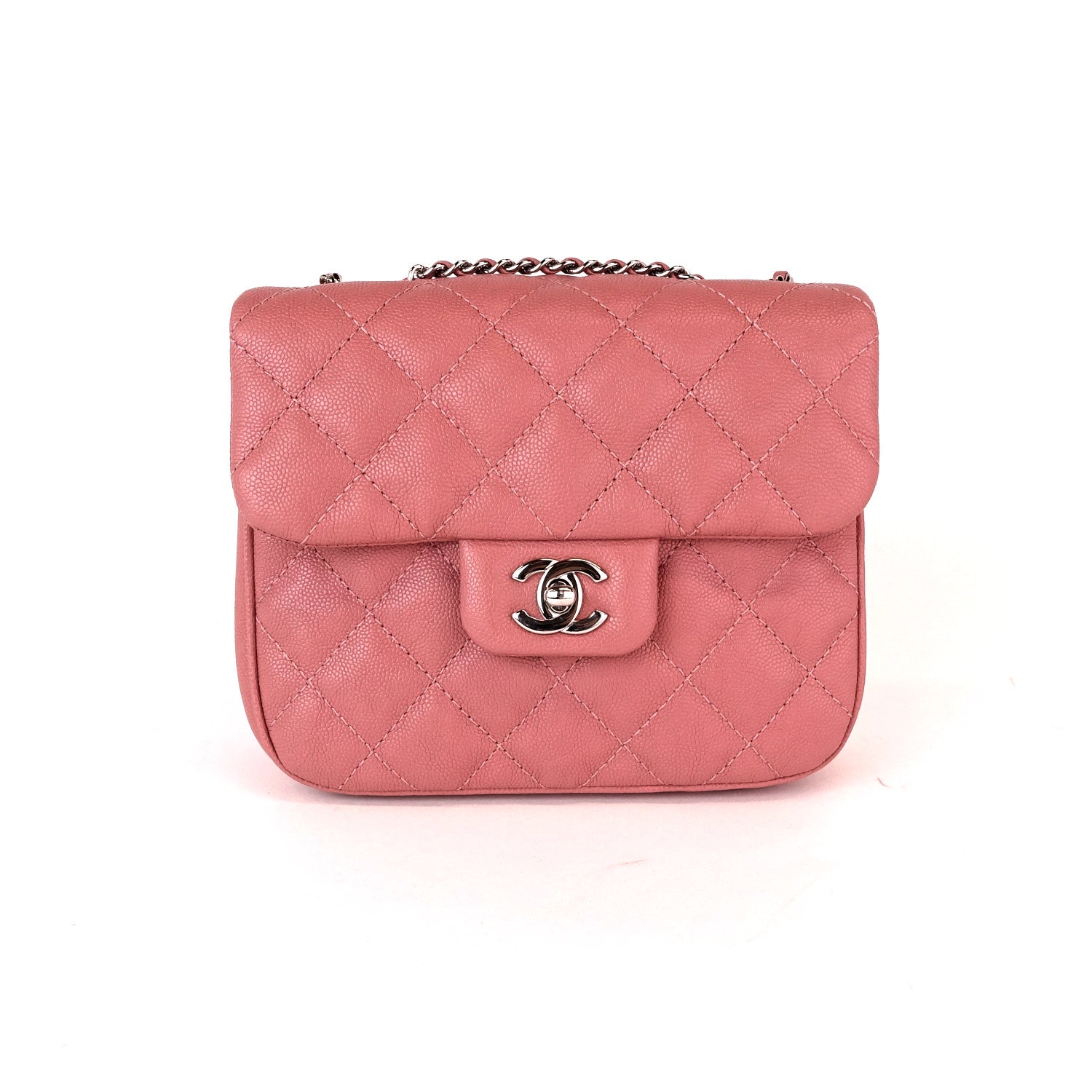 Chanel Quilted Caviar Leather Flap Crossbody Bag
