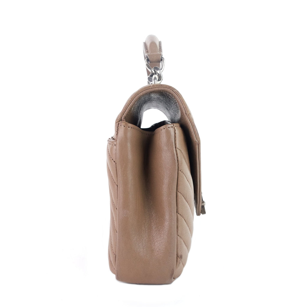 SAINT LAURENT Monogram College Medium Matalasse Calfskin Bag