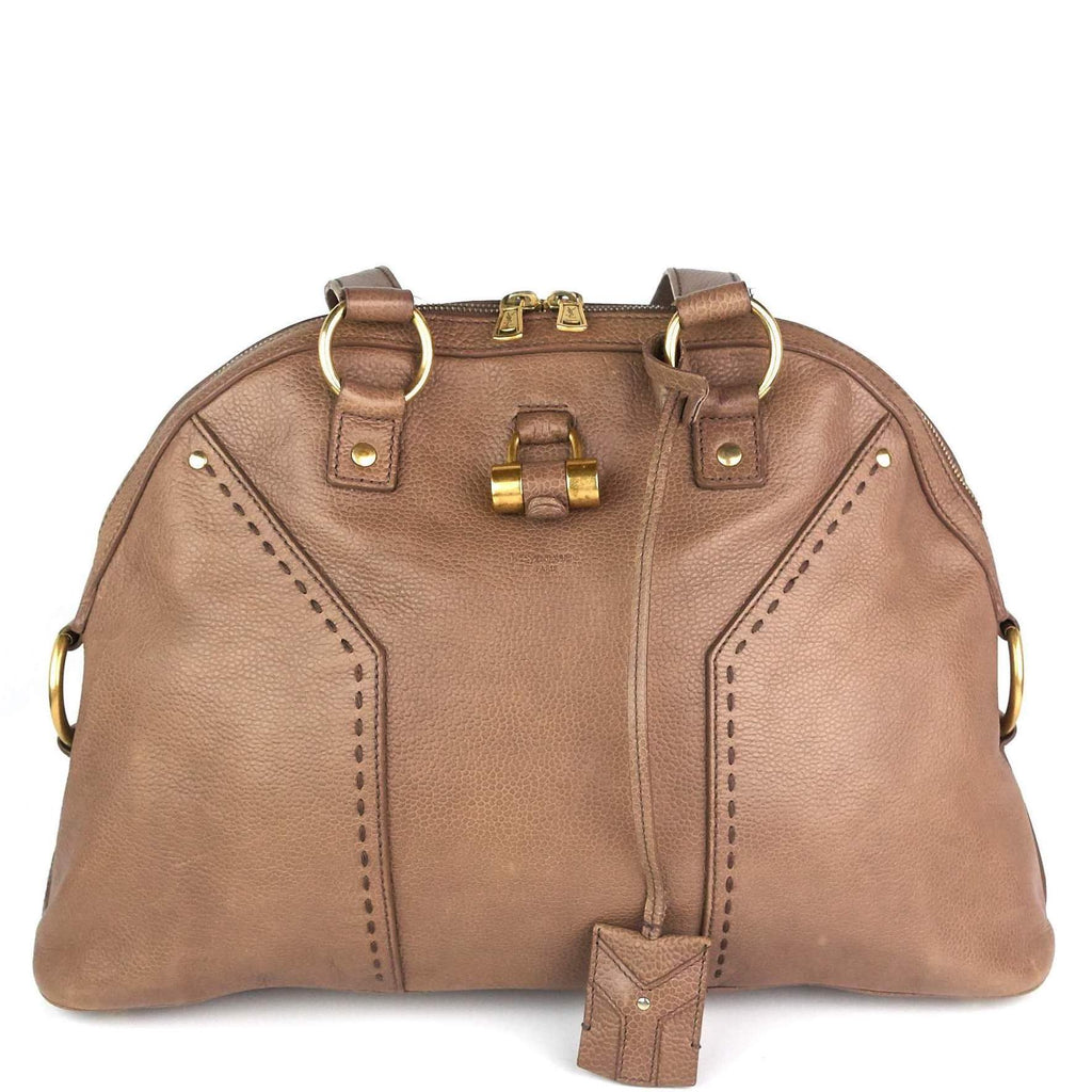 SAINT LAURENT Muse Large Leather Bag