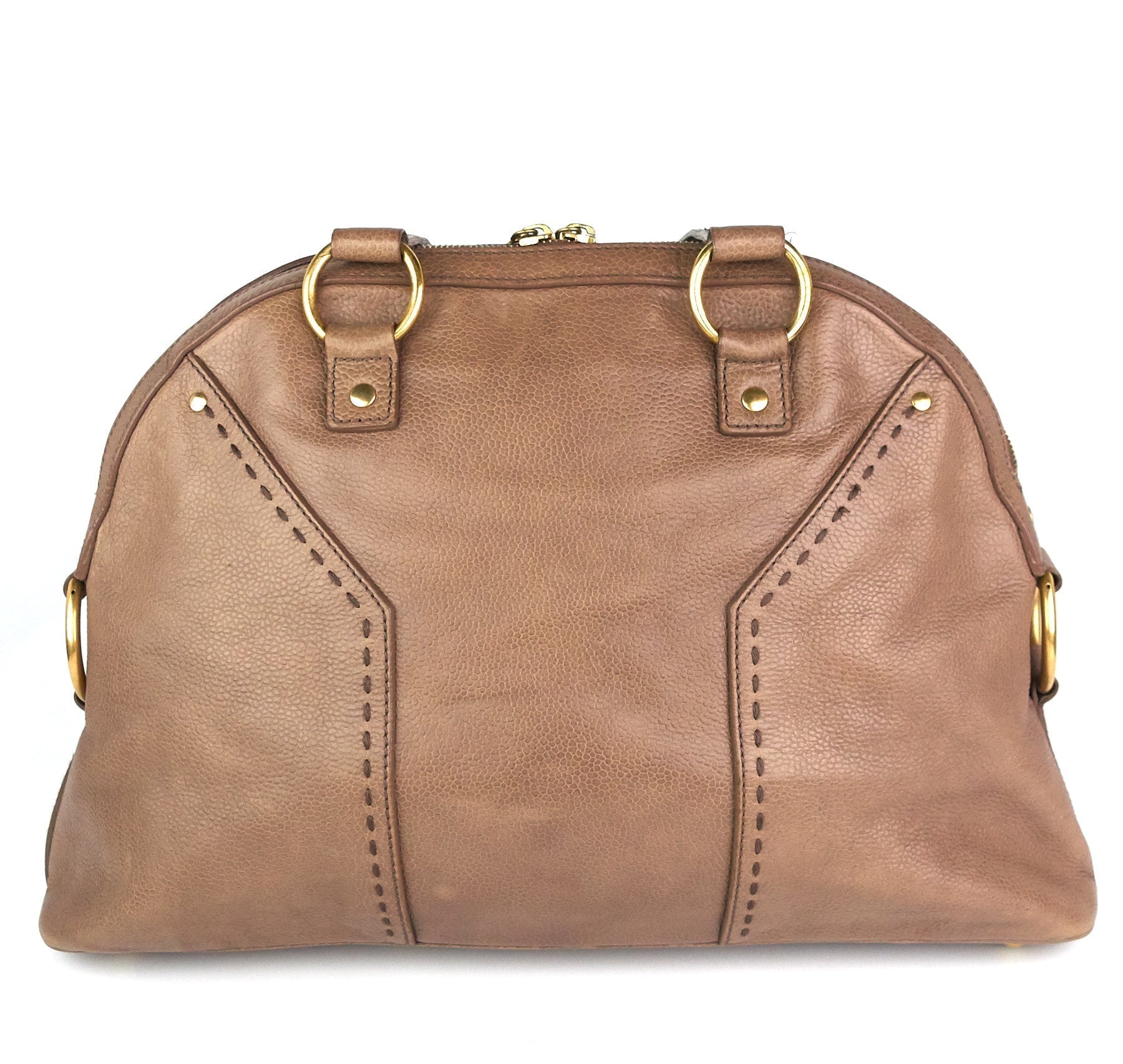 SAINT LAURENT Muse Large Leather Bag
