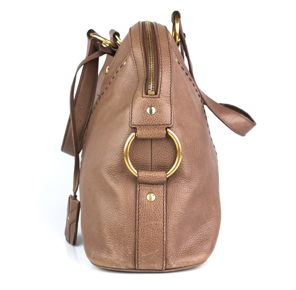 SAINT LAURENT Muse Large Leather Bag