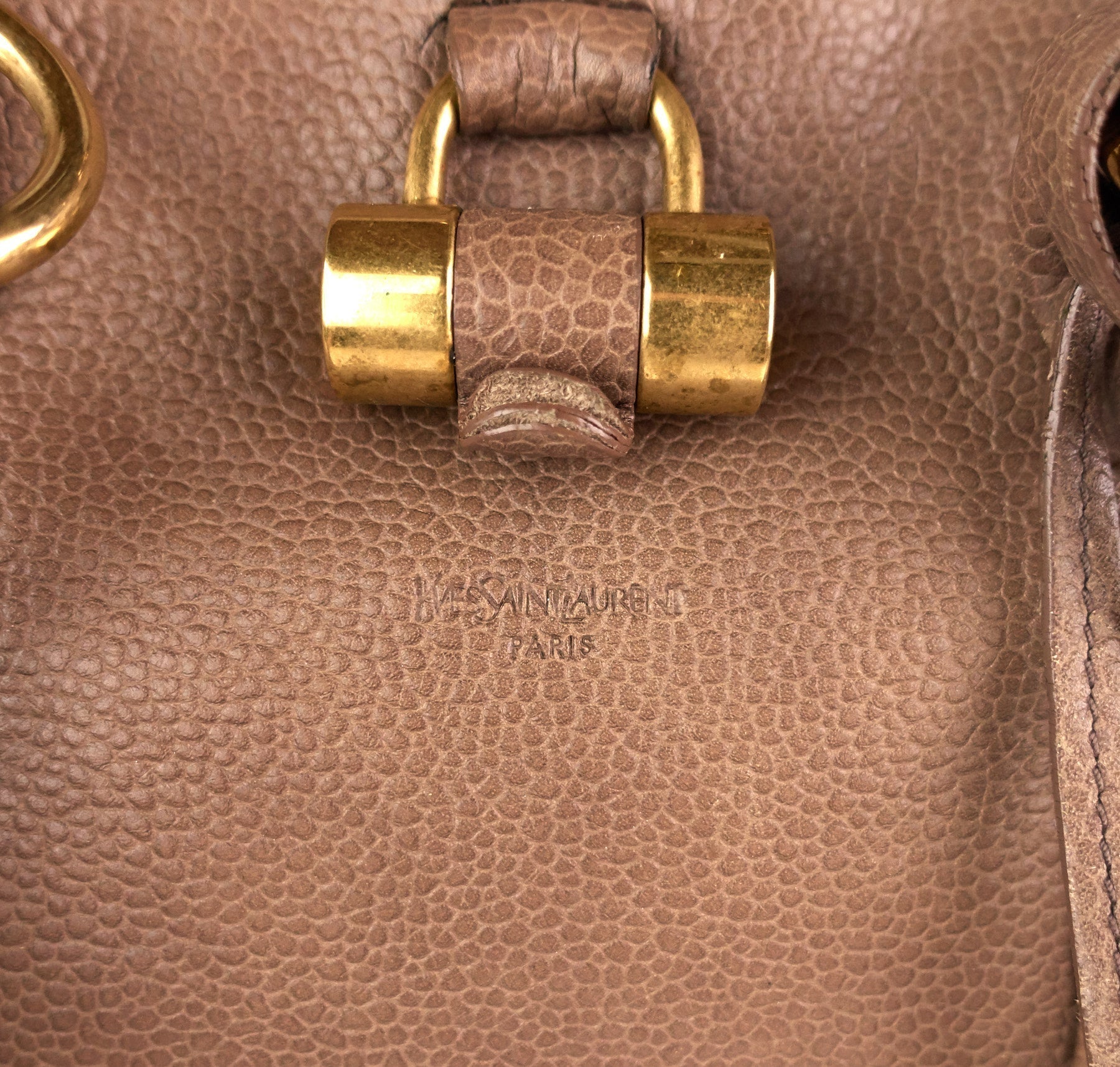 SAINT LAURENT Muse Large Leather Bag