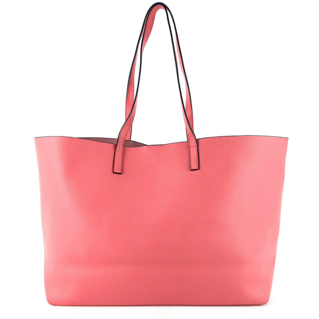 SAINT LAURENT East West Supple Calfskin Shopping Bag