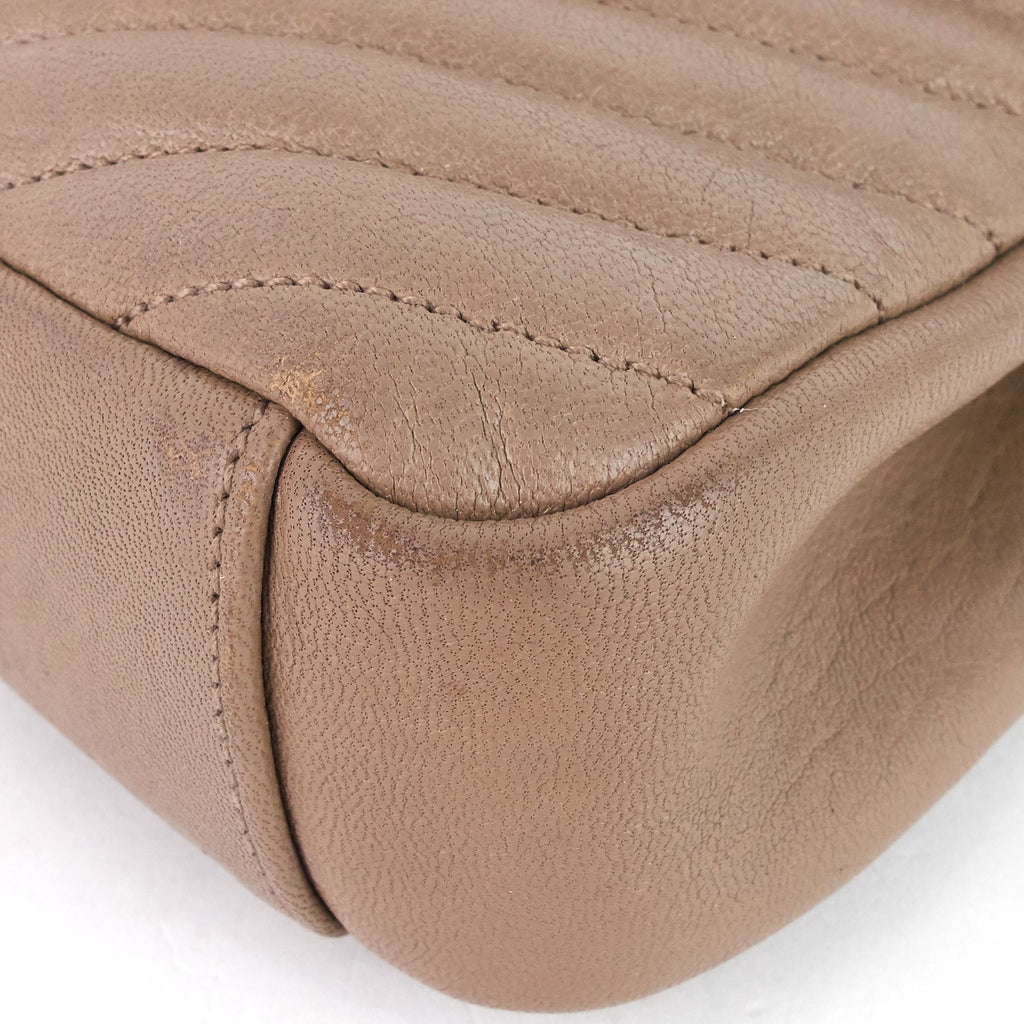 SAINT LAURENT Monogram College Medium Matalasse Calfskin Bag
