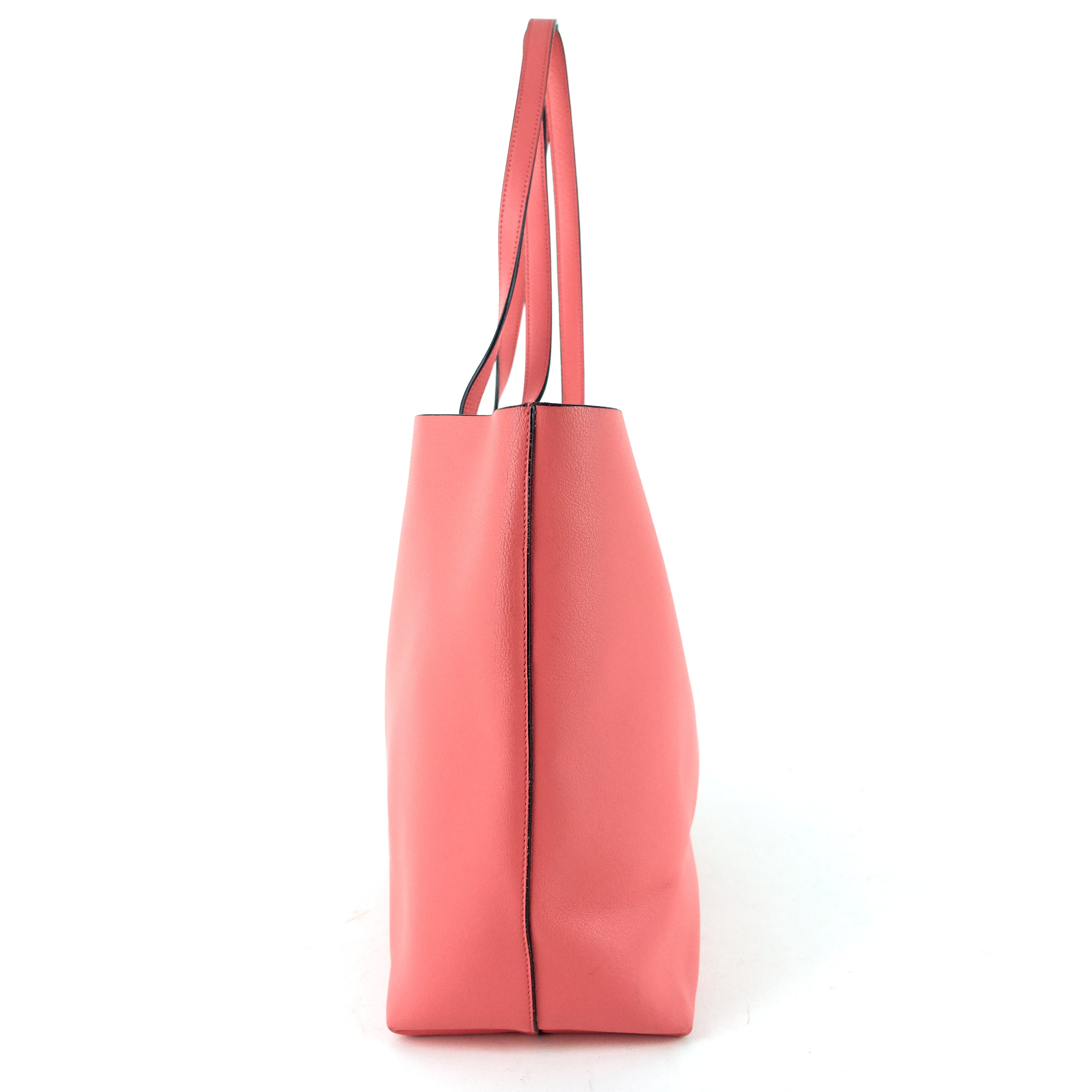 SAINT LAURENT East West Supple Calfskin Shopping Bag