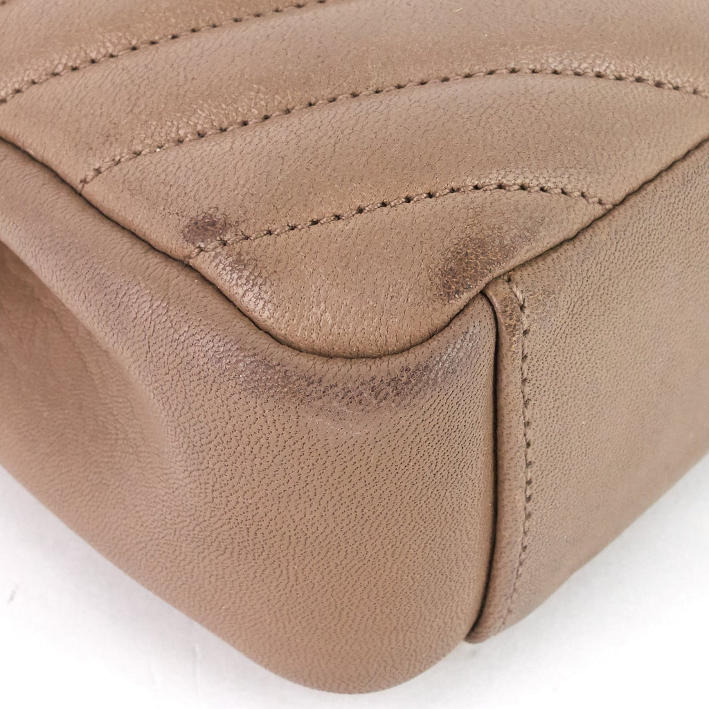 SAINT LAURENT Monogram College Medium Matalasse Calfskin Bag