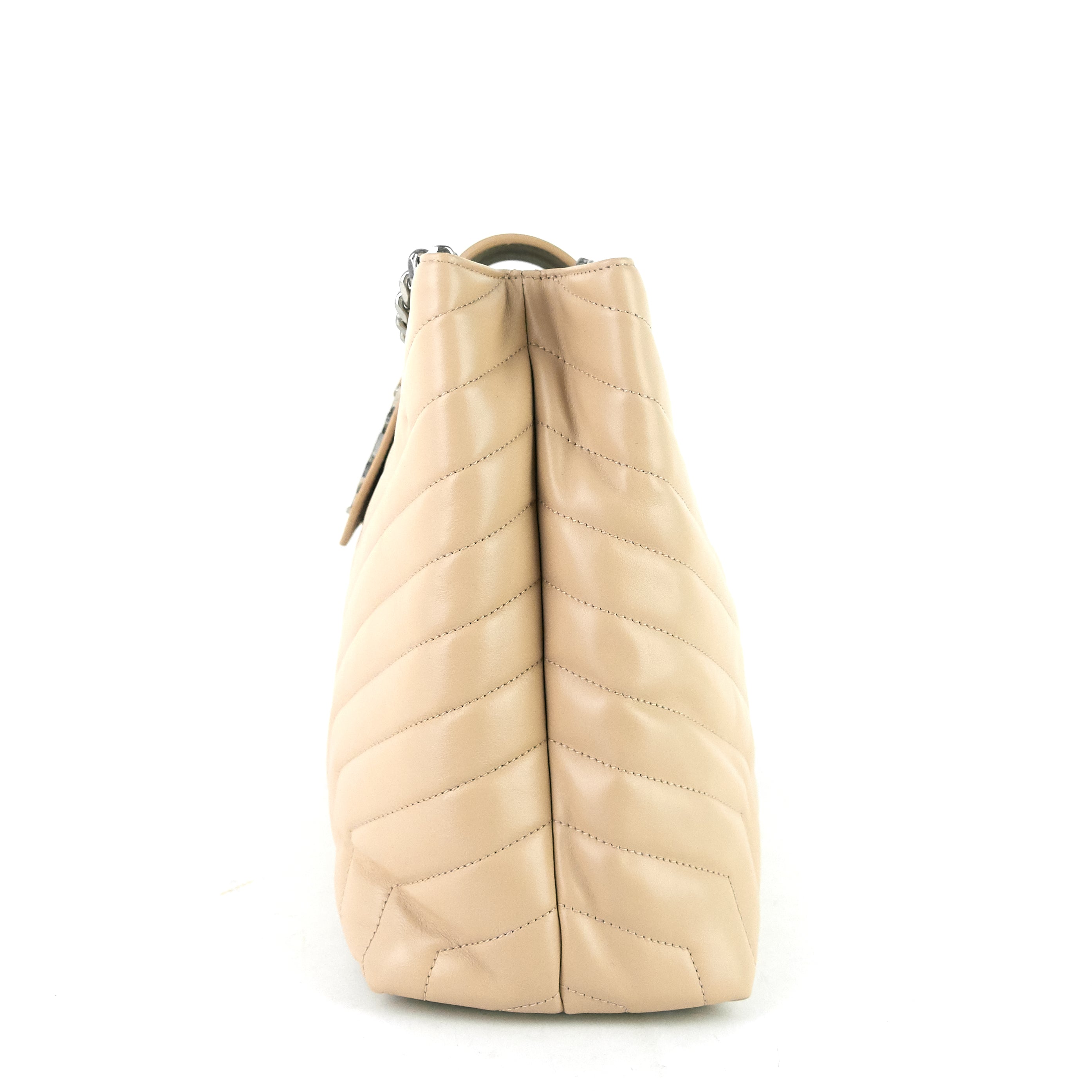 SAINT LAURENT Loulou Large Calfskin Tote Bag