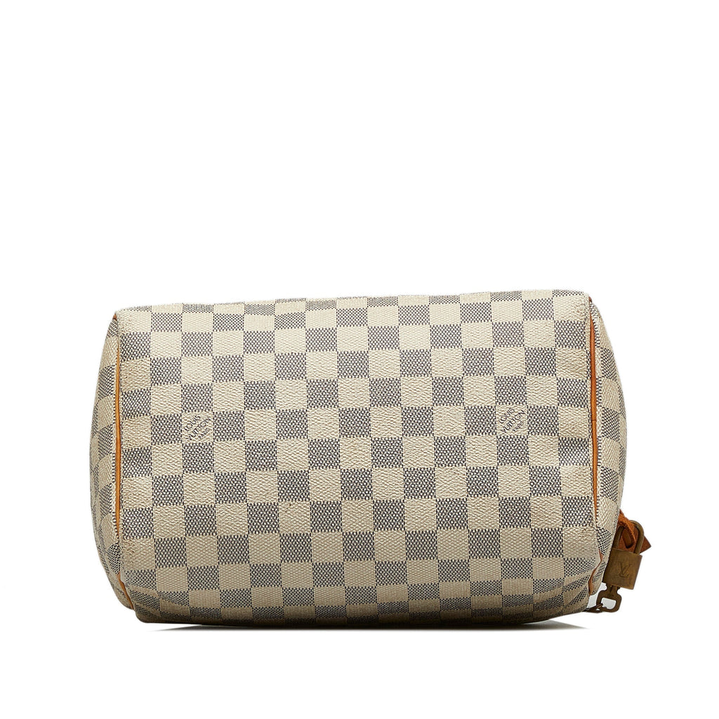 LOUIS VUITTON Damier Azur Speedy 30 Boston Bag