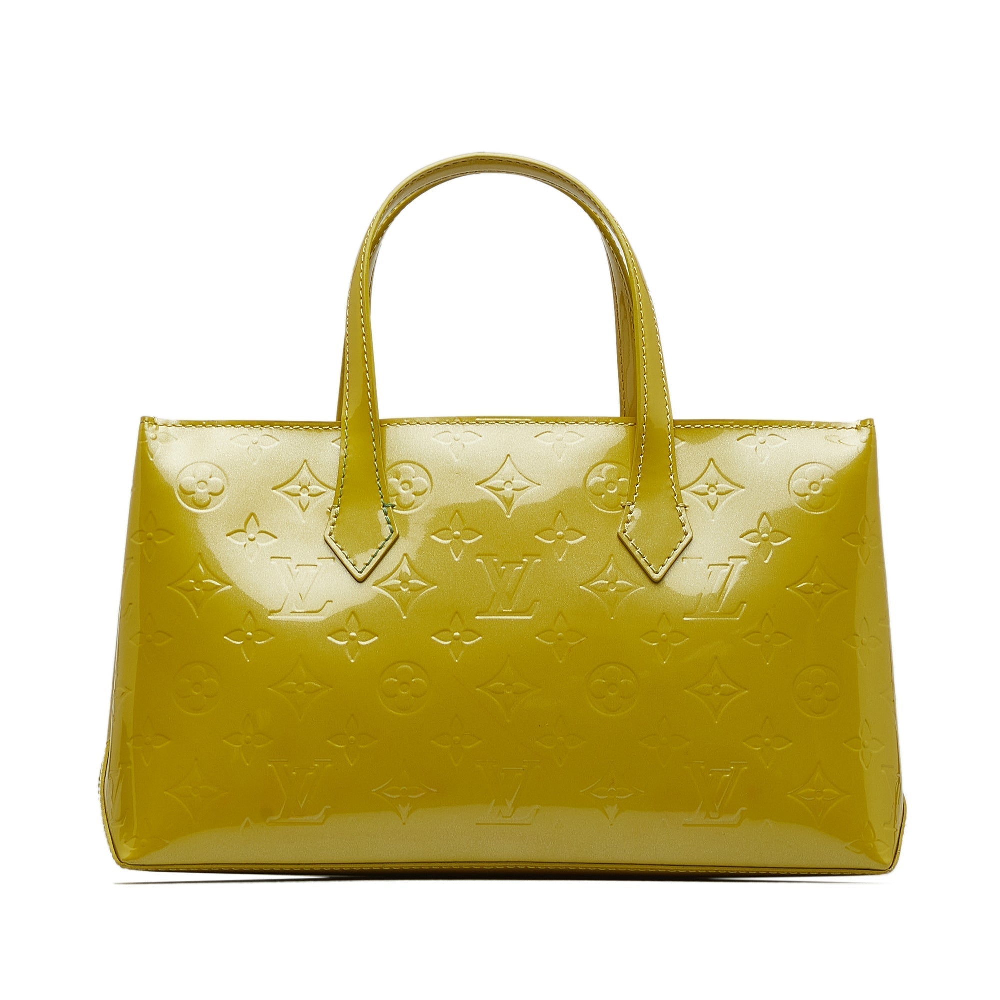 LOUIS VUITTON Monogram Vernis Wilshire PM Handbag