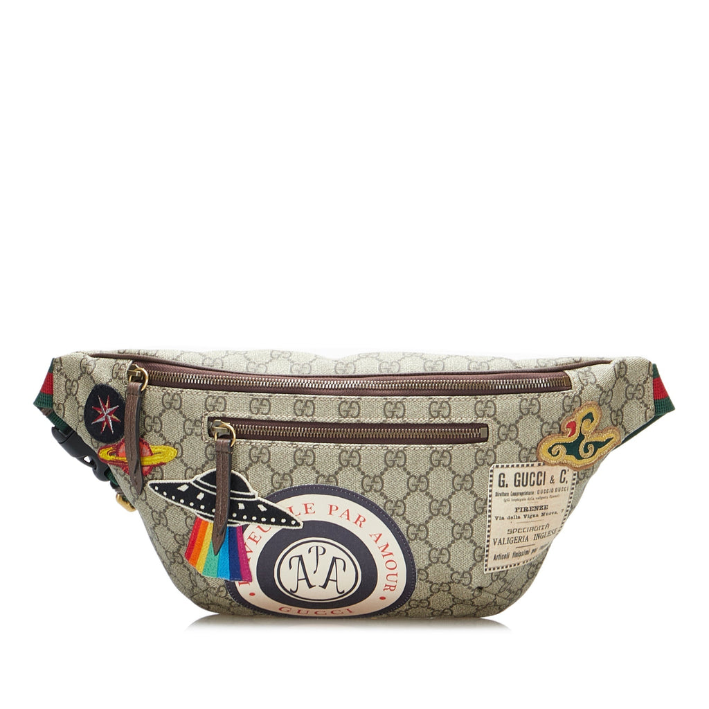 Gucci Courrier Belt Bag GG Supreme Canvas