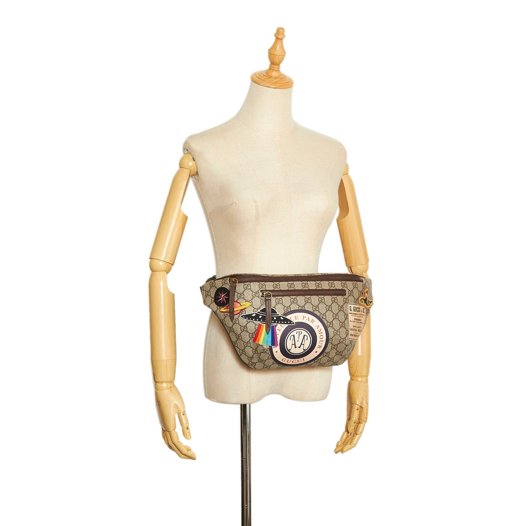 Gucci Courrier Belt Bag GG Supreme Canvas
