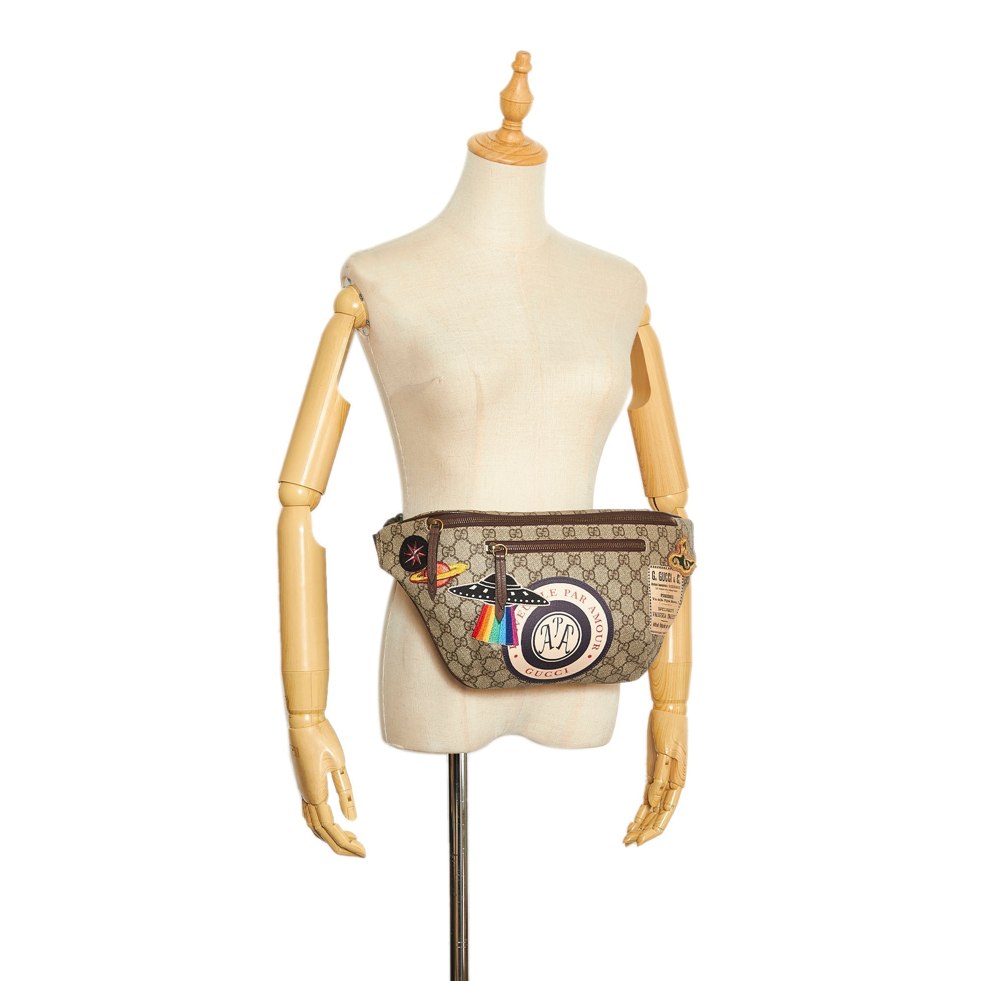 Gucci Courrier Belt Bag GG Supreme Canvas