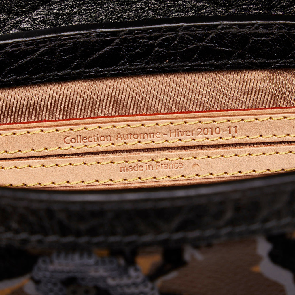 LOUIS VUITTON Monogram Fleur De Jais Manege Clutch Clutch Bag