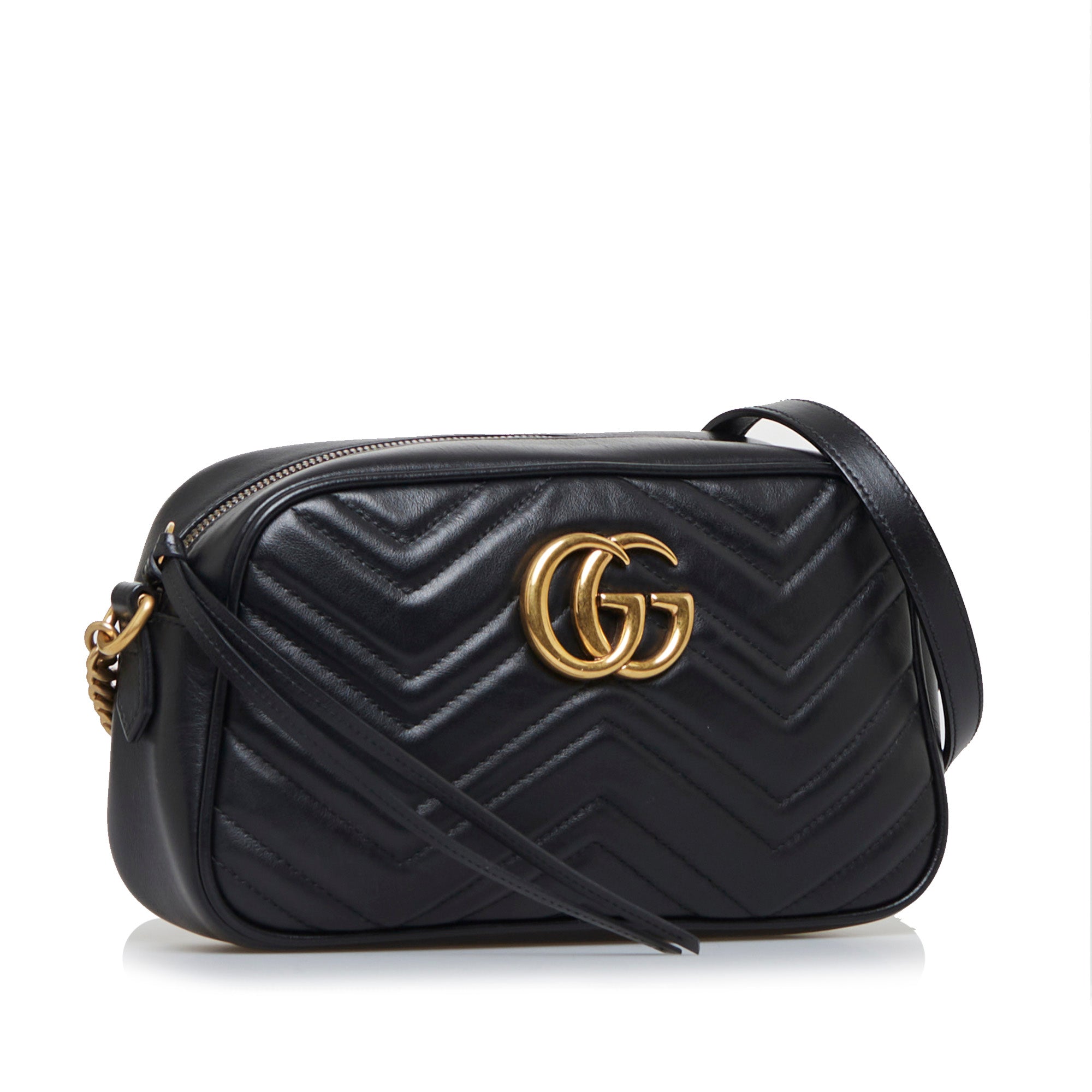 Gucci GG Marmont Small Black Matelassé