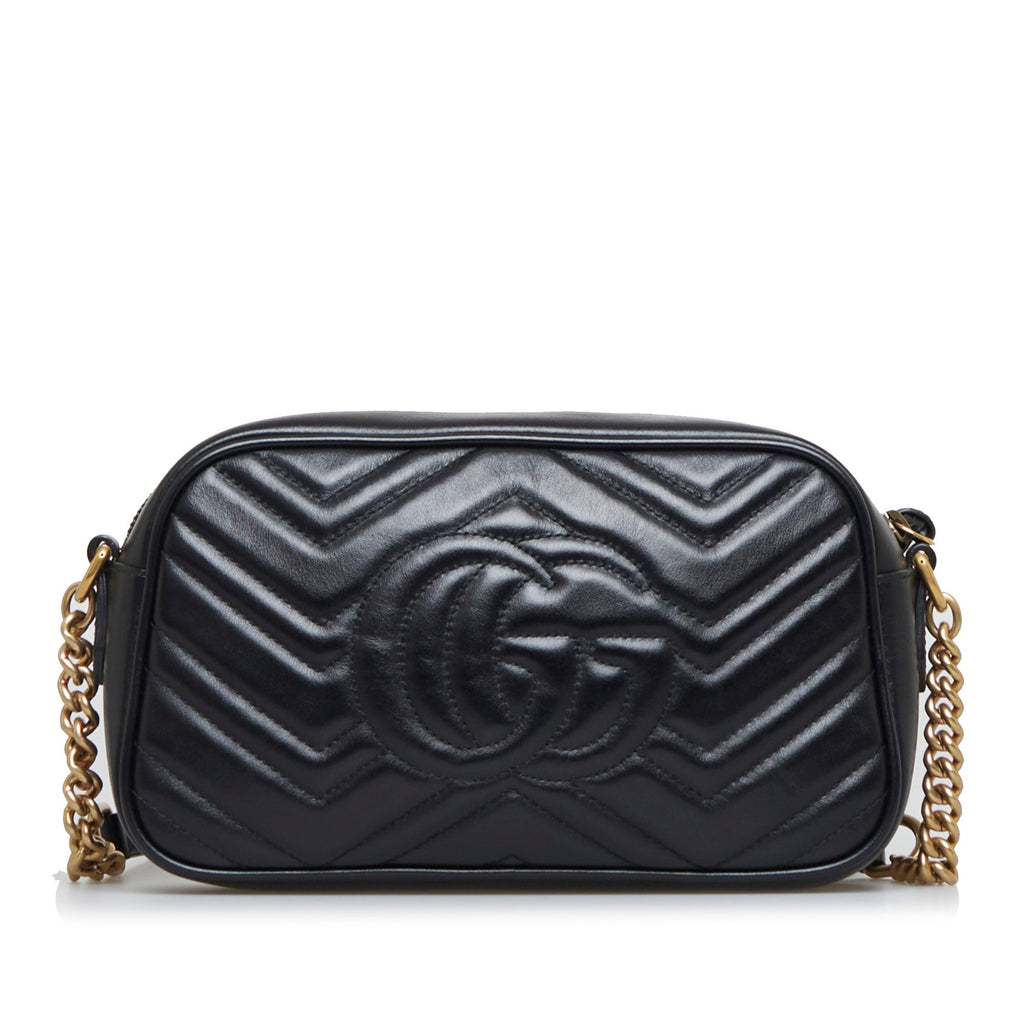 Gucci GG Marmont Small Black Matelassé