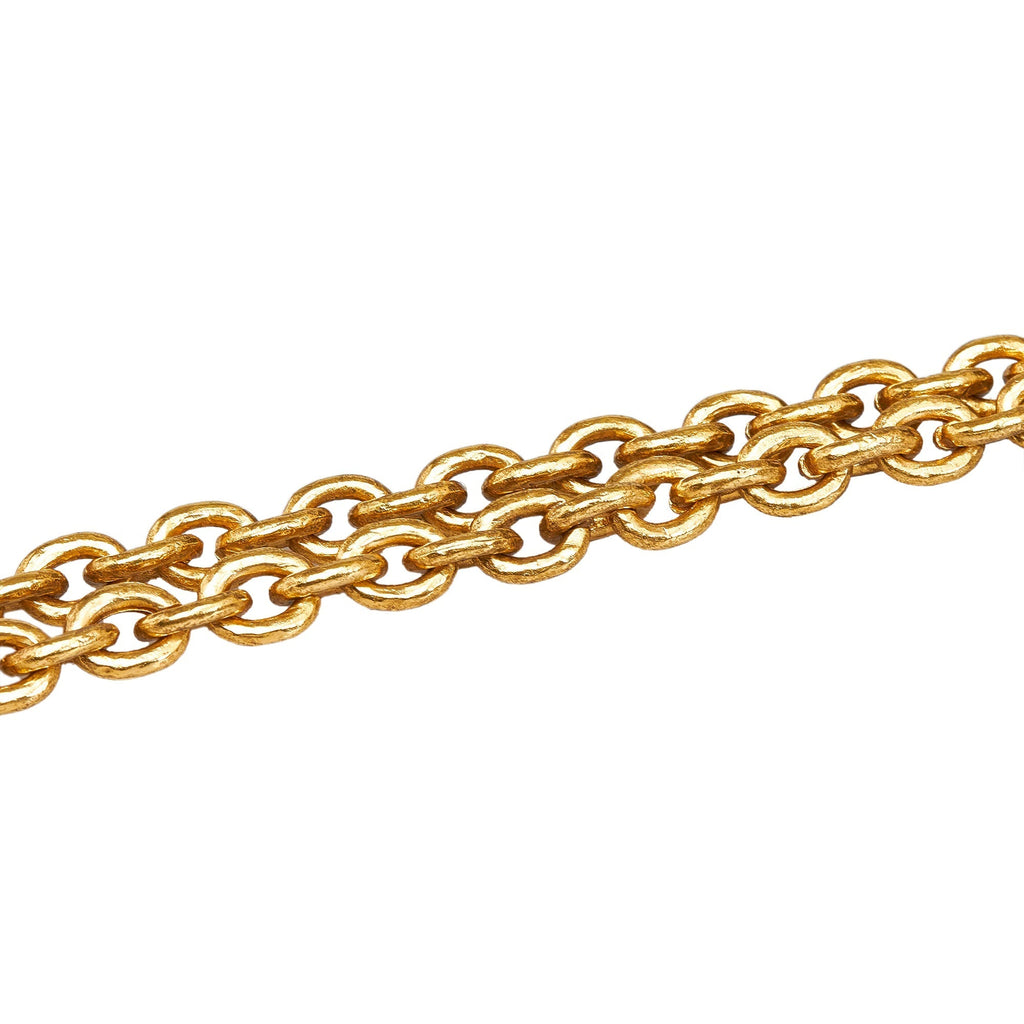 CHANEL Cross Pendant Necklace Costume Necklace