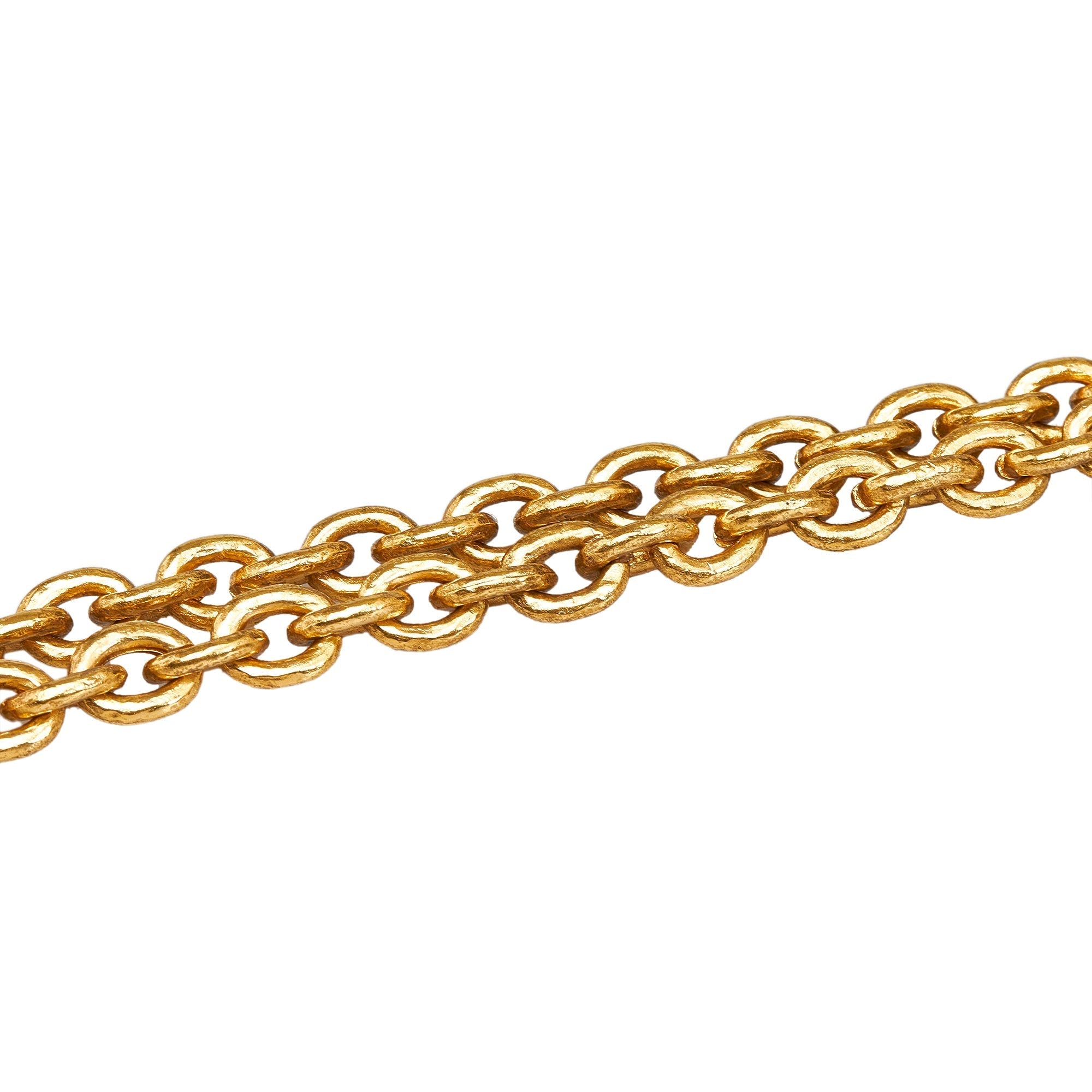 CHANEL Cross Pendant Necklace Costume Necklace