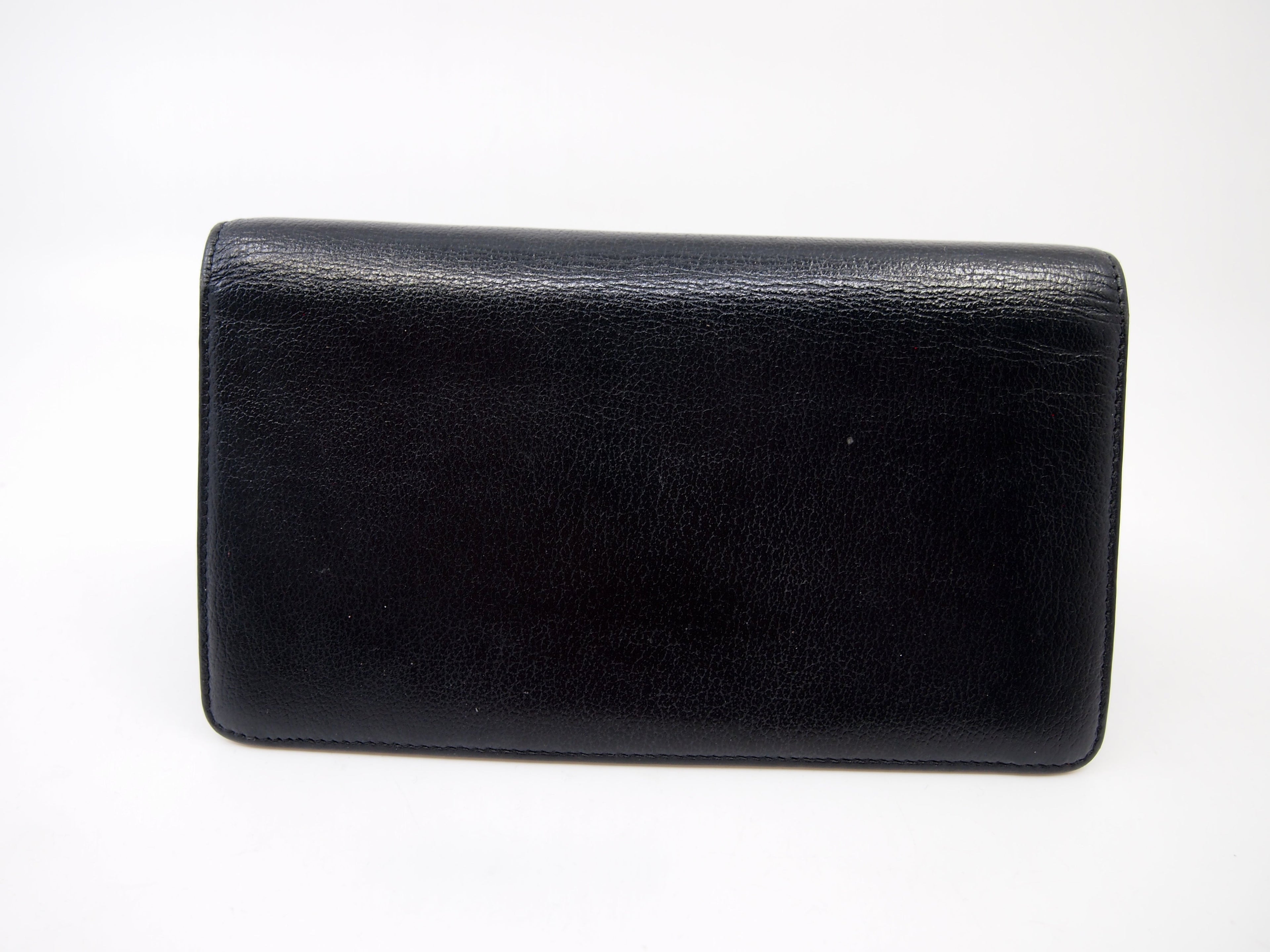 CHANEL Long Bi-Fold Camellia Wallet
