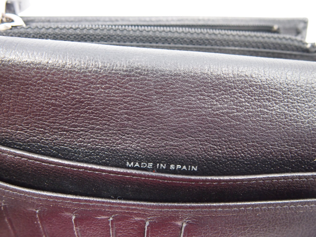 CHANEL Long Bi-Fold Camellia Wallet