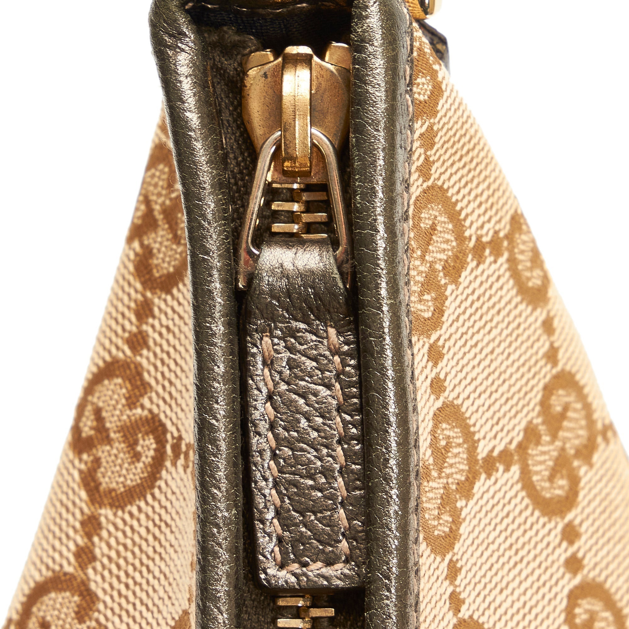 Gucci Abbey D-Ring Brown GG Canvas