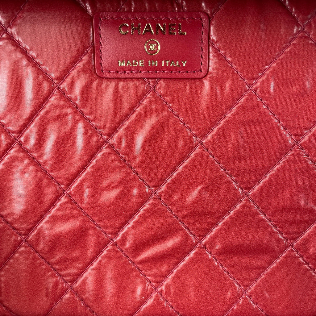 CHANEL Tweed Trousse Vanity Kit Vanity Bag
