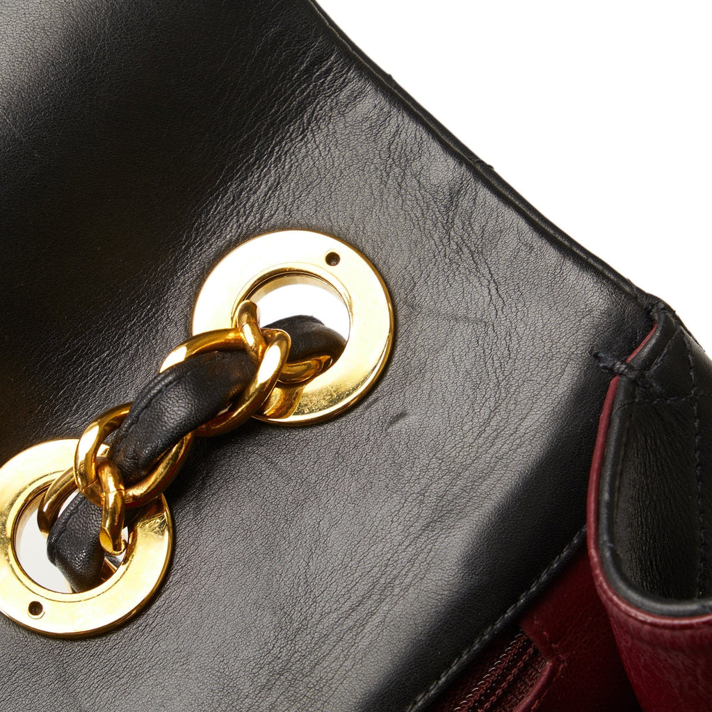 CHANEL Maxi XL Classic Lambskin Single Flap Shoulder Bag