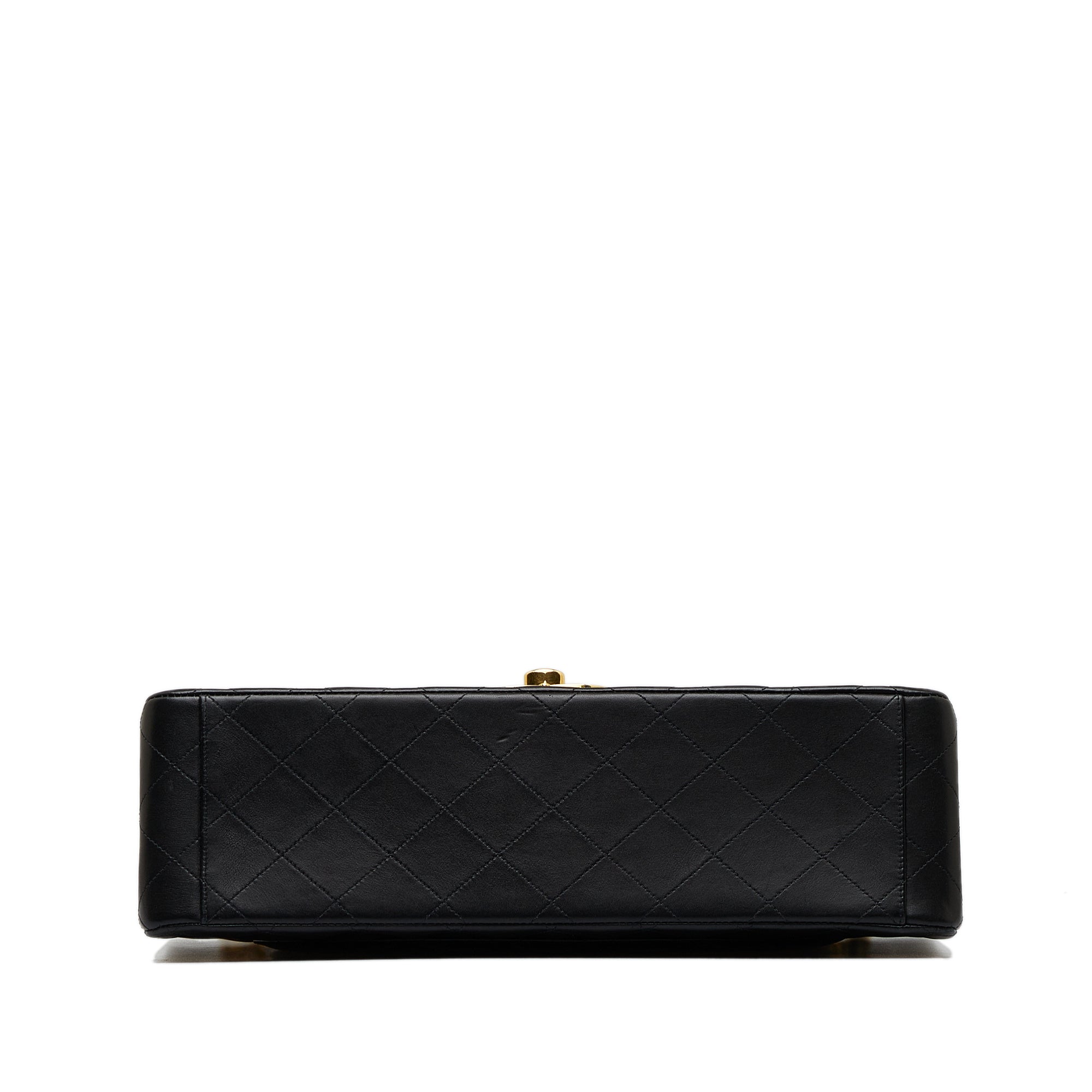 CHANEL Maxi XL Classic Lambskin Single Flap Shoulder Bag