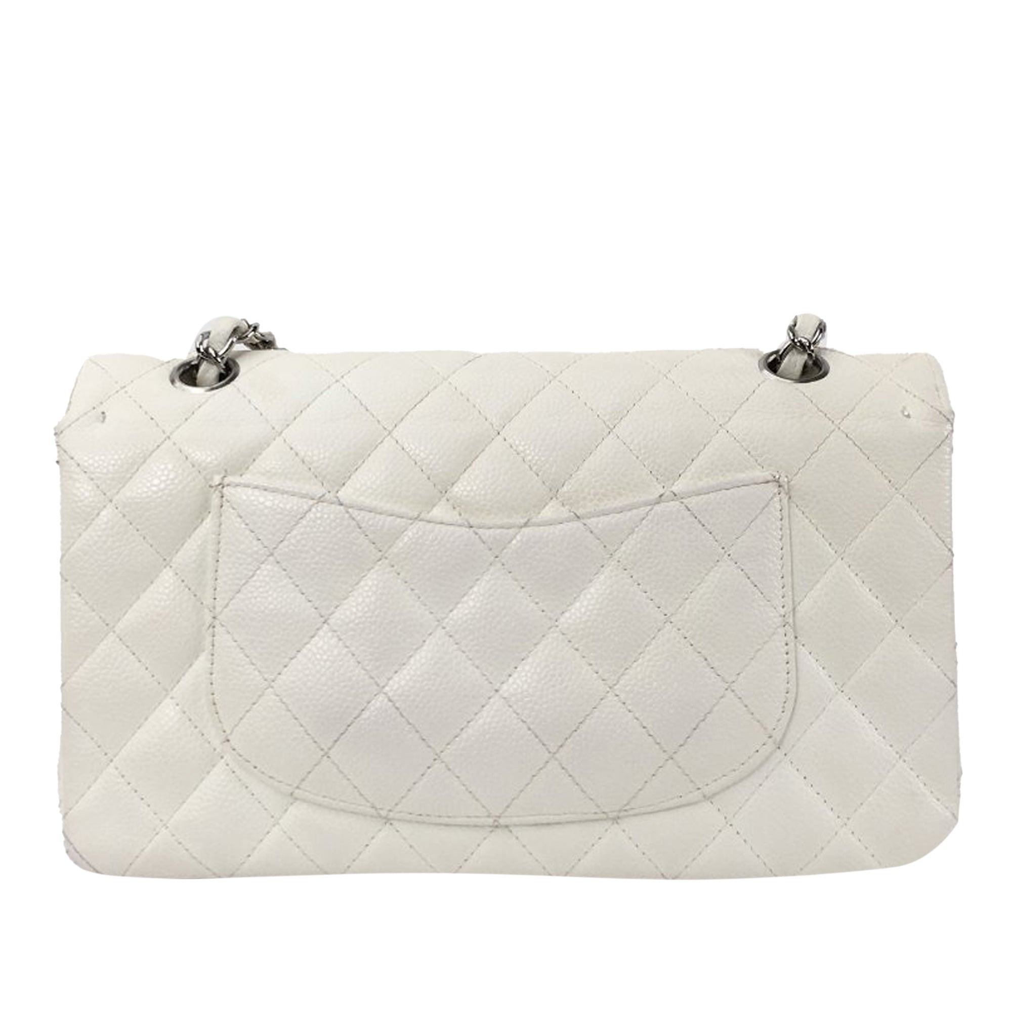 CHANEL Medium Classic Caviar Double Flap Bag