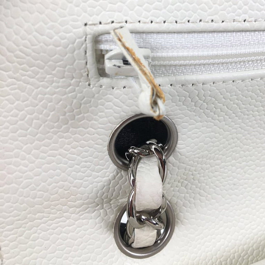 CHANEL Medium Classic Caviar Double Flap Bag
