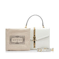 Gucci Sylvie 1969 Handbag White